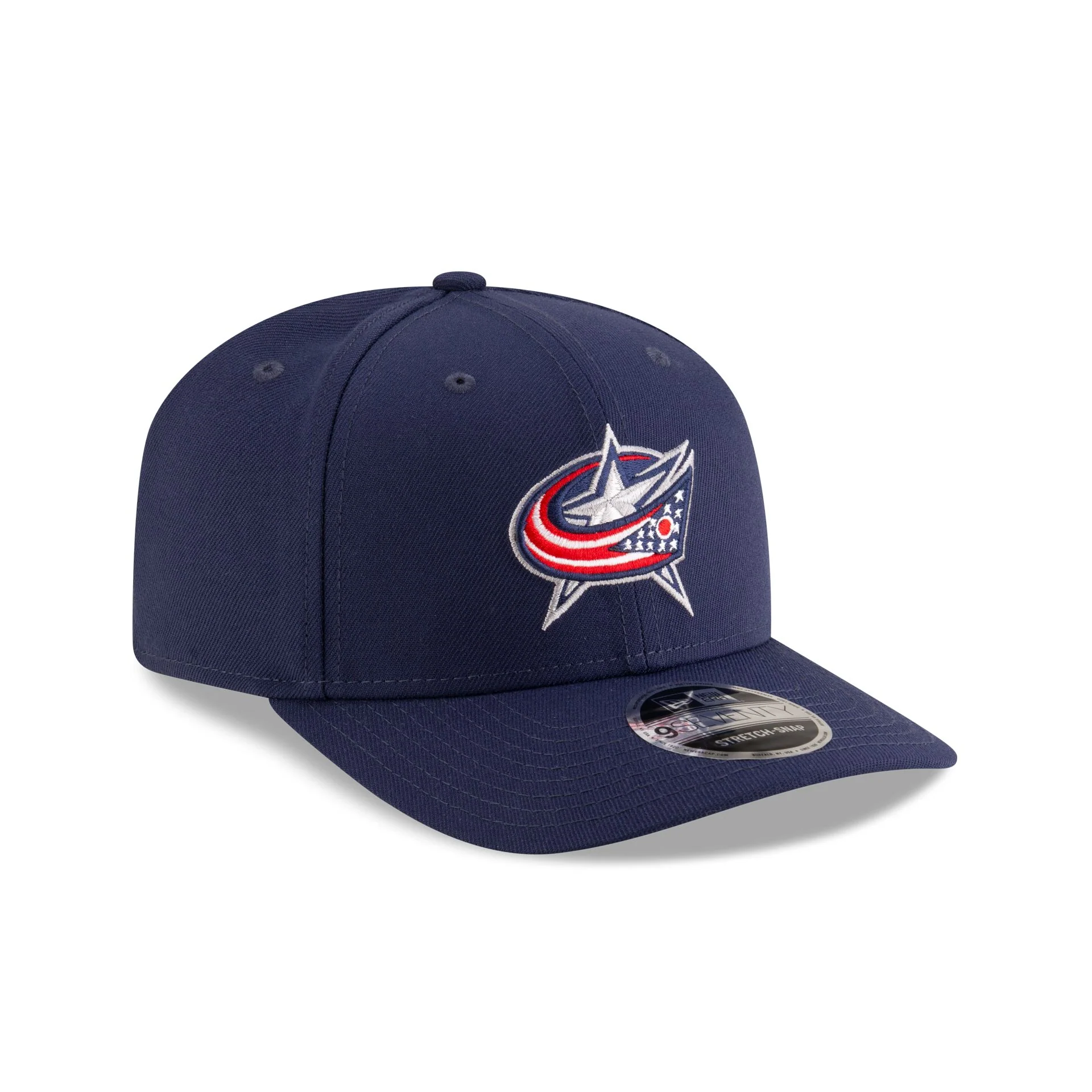 Columbus Blue Jackets Team 9SEVENTY Stretch-Snap Hat - Image 3