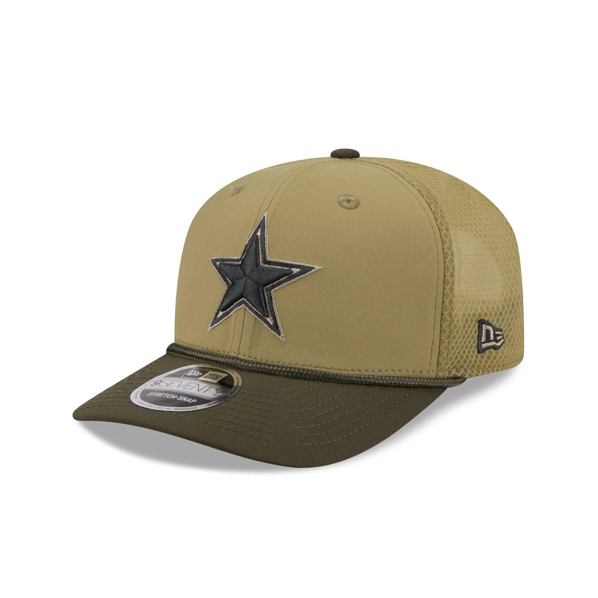 Dallas Cowboys 2025 Salute to Service 9SEVENTY Trucker Hat - Image 3