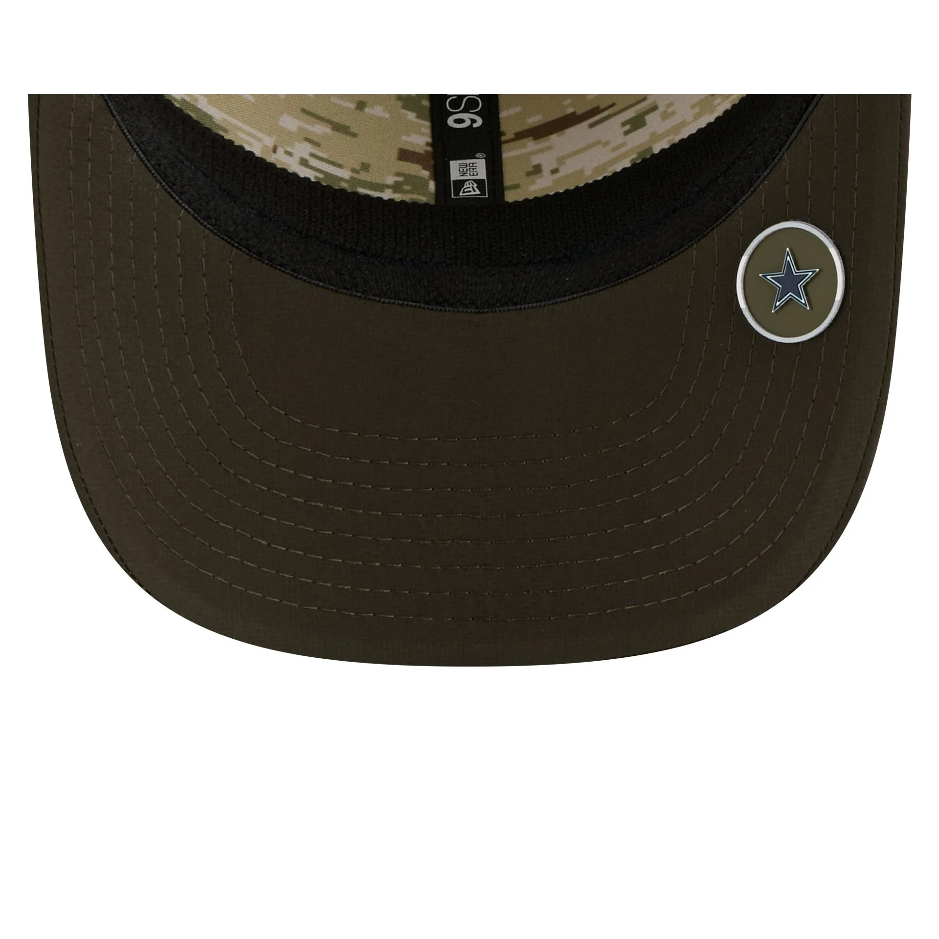 Dallas Cowboys 2025 Salute to Service 9SEVENTY Trucker Hat - Image 7