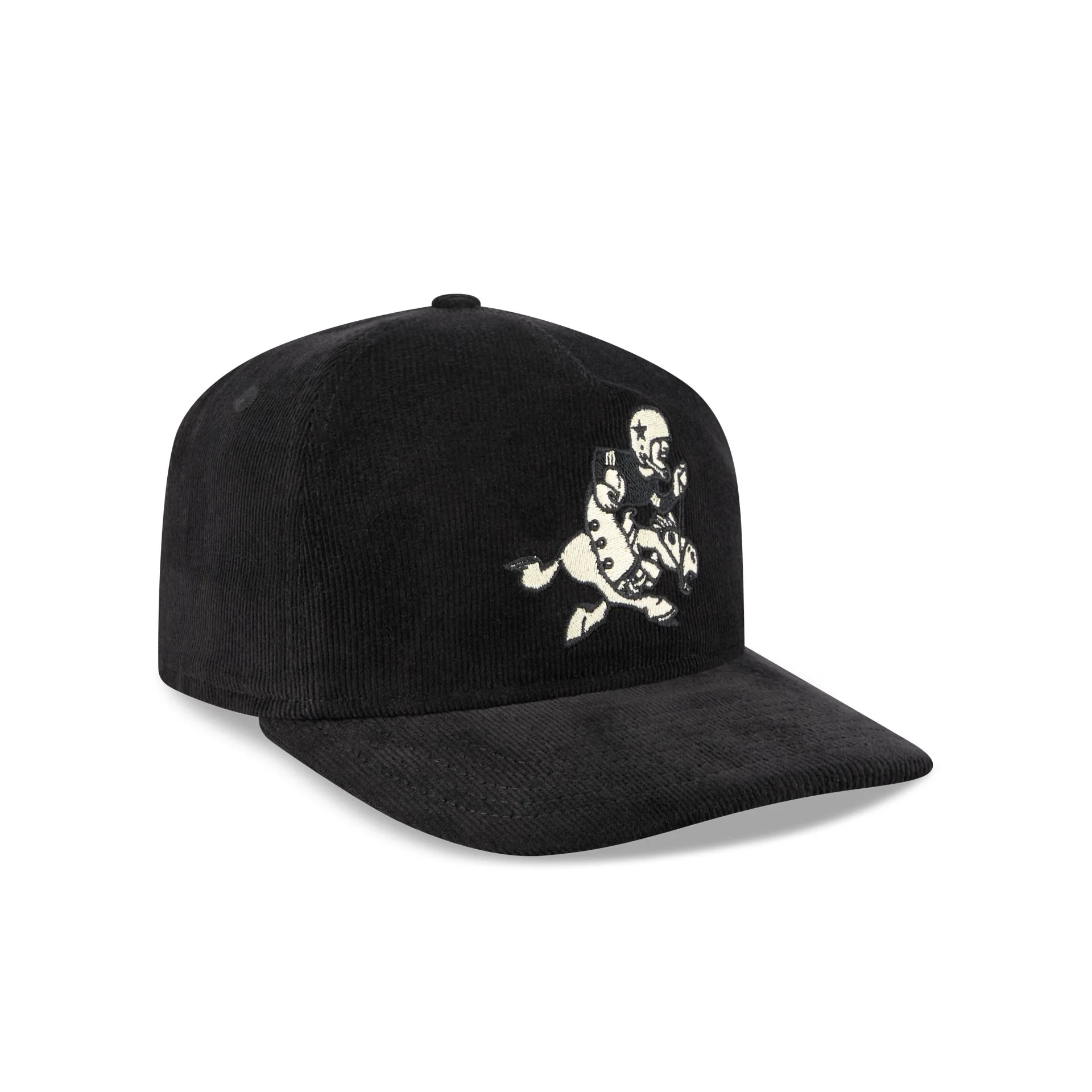 Dallas Cowboys Nostalgic Black Corduroy 19TWENTY Adjustable Hat - Image 3