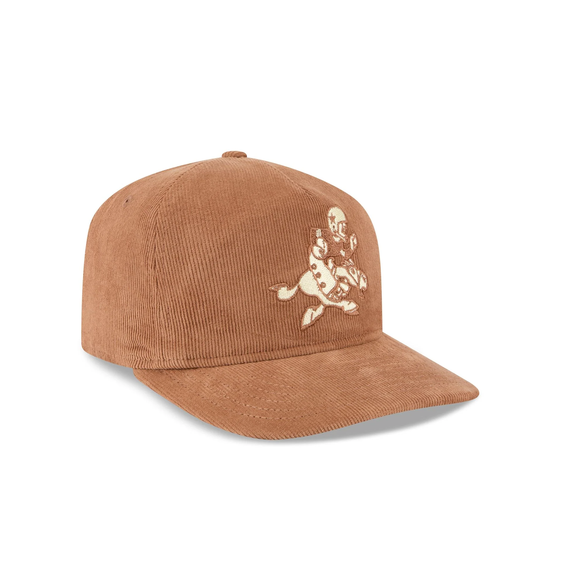 Dallas Cowboys Nostalgic Brown Corduroy 19TWENTY Adjustable Hat - Image 3