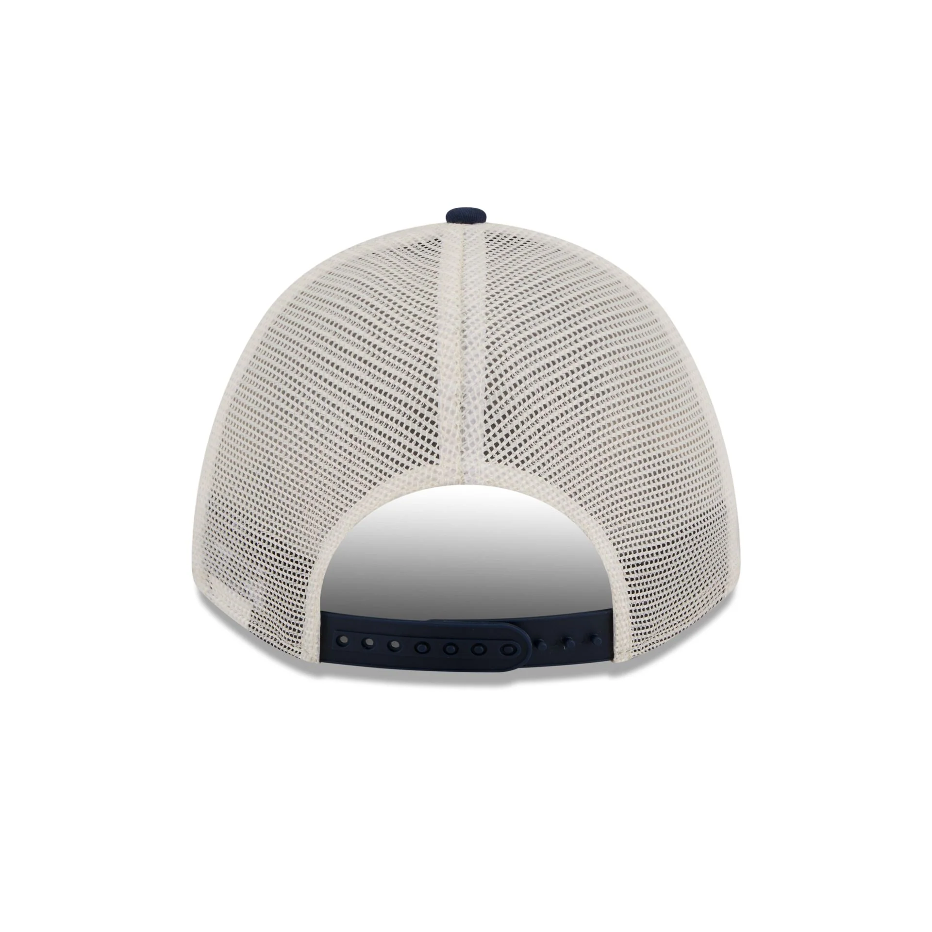 Dallas Cowboys Retro Chrome Women's White 9FORTY M-Crown A-Frame Trucker Hat - Image 6