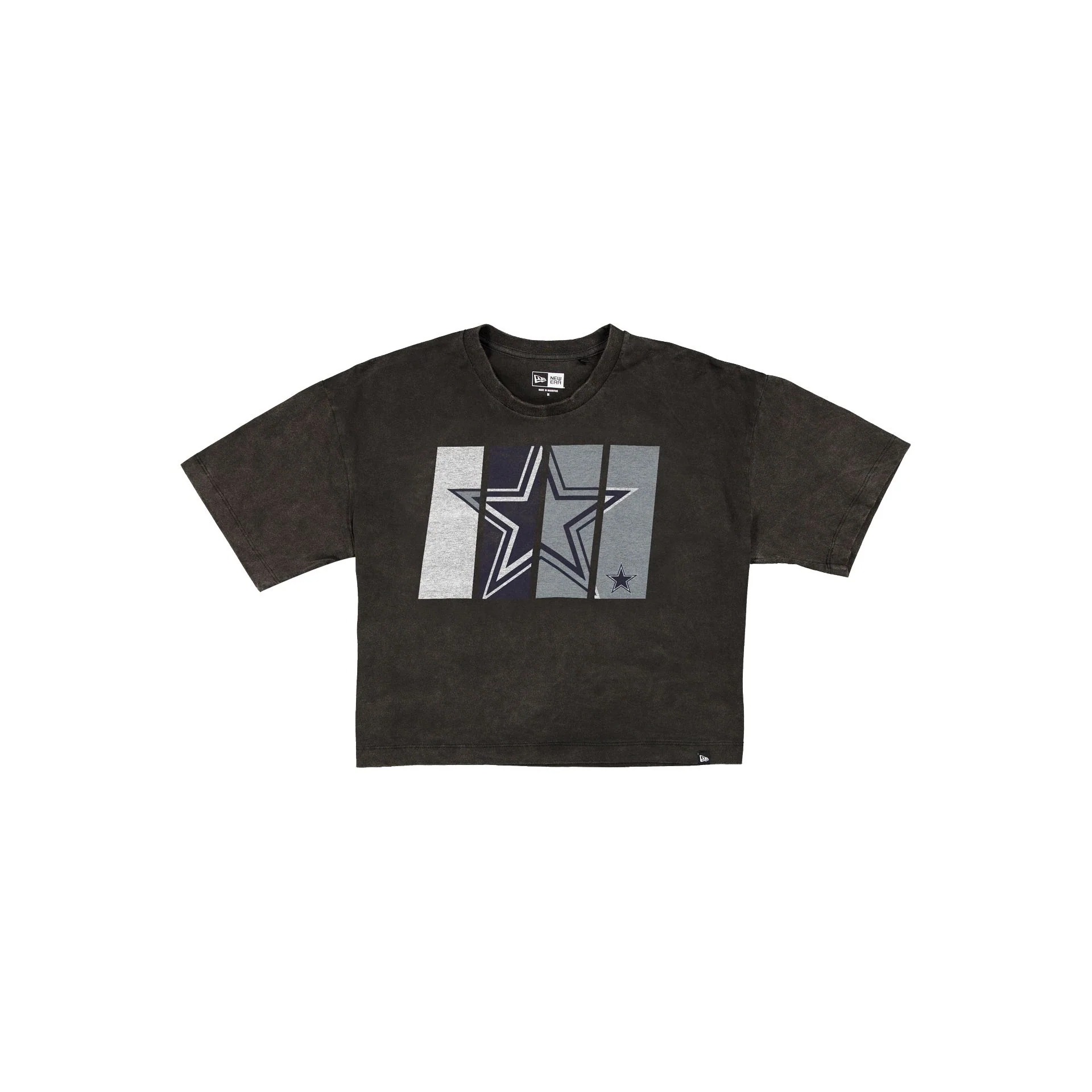 Dallas Cowboys Sport Night Black Cropped Women's T-Shirt