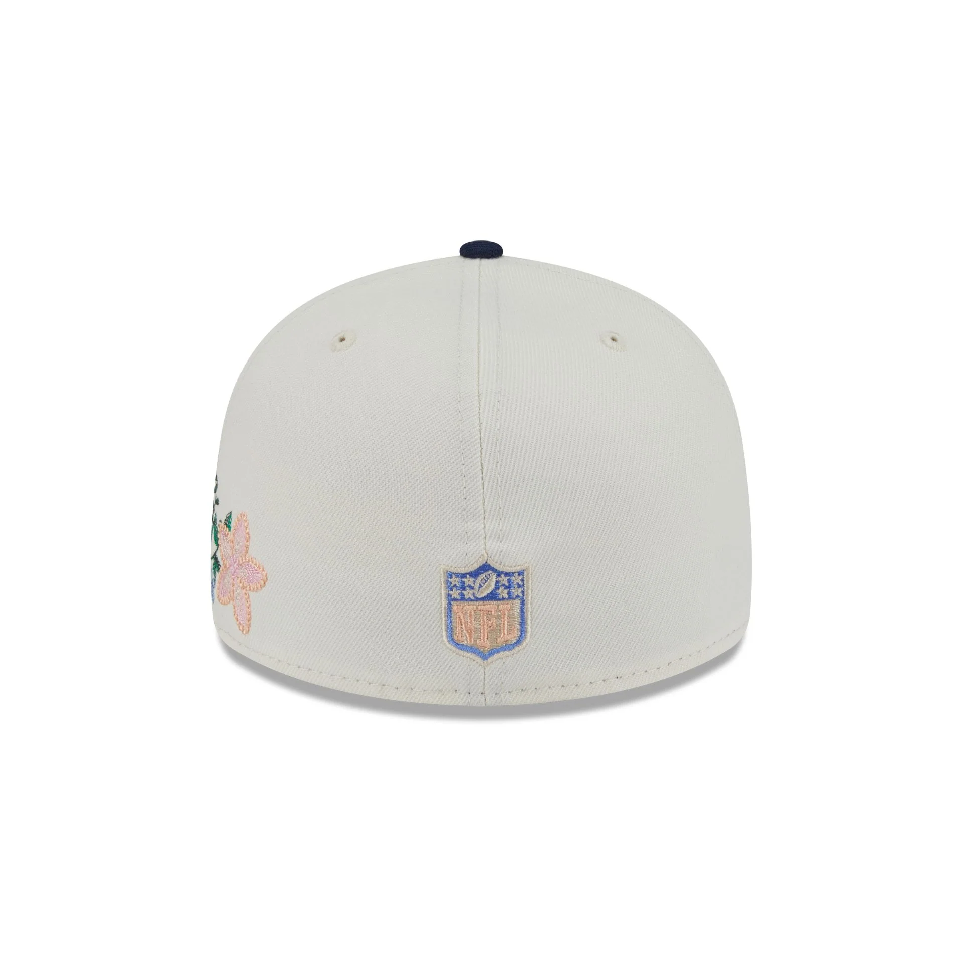 Dallas Cowboys Tonal Florals White 59FIFTY Fitted Hat - Image 6