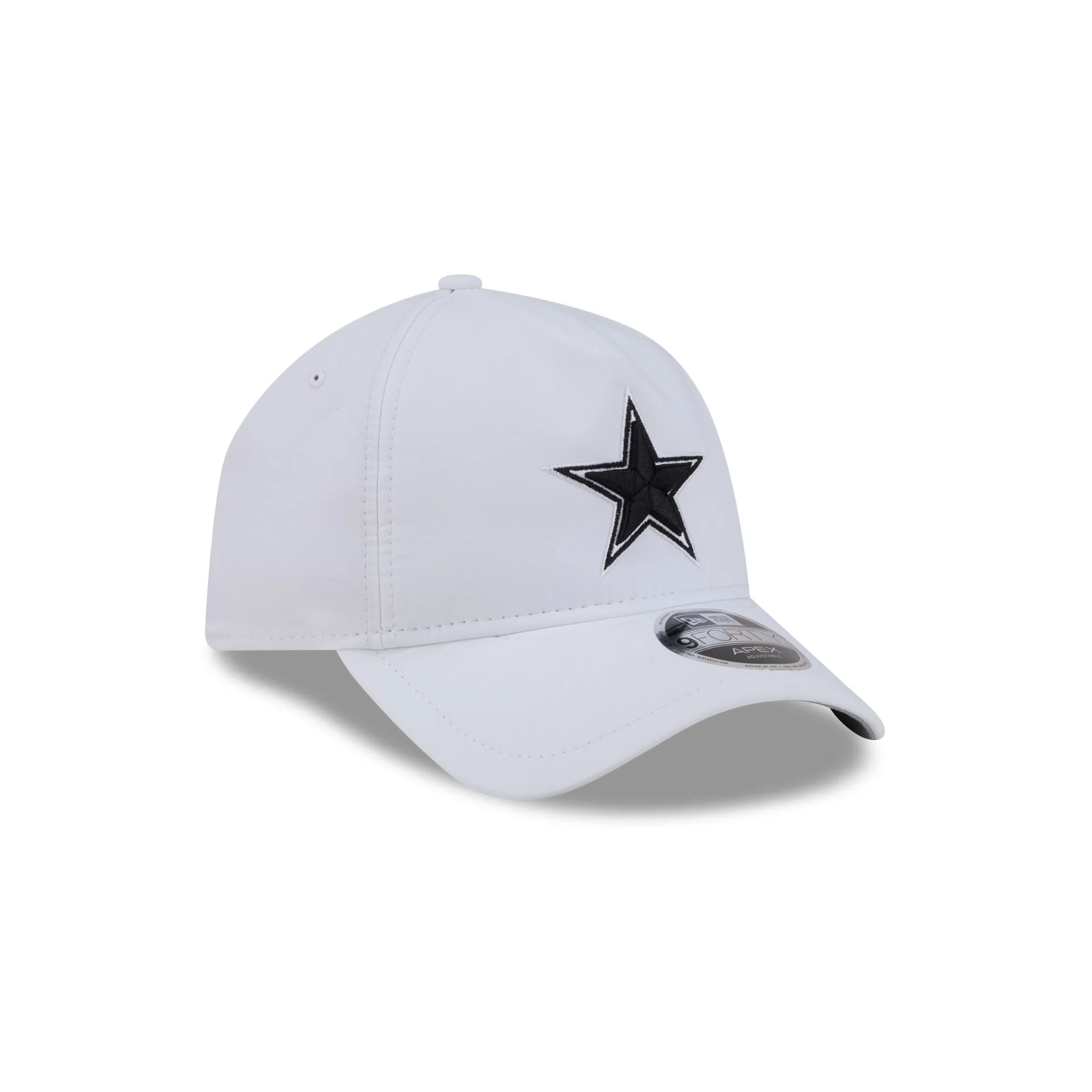 Dallas Cowboys White 9FORTY APEX Snapback Hat - Image 3