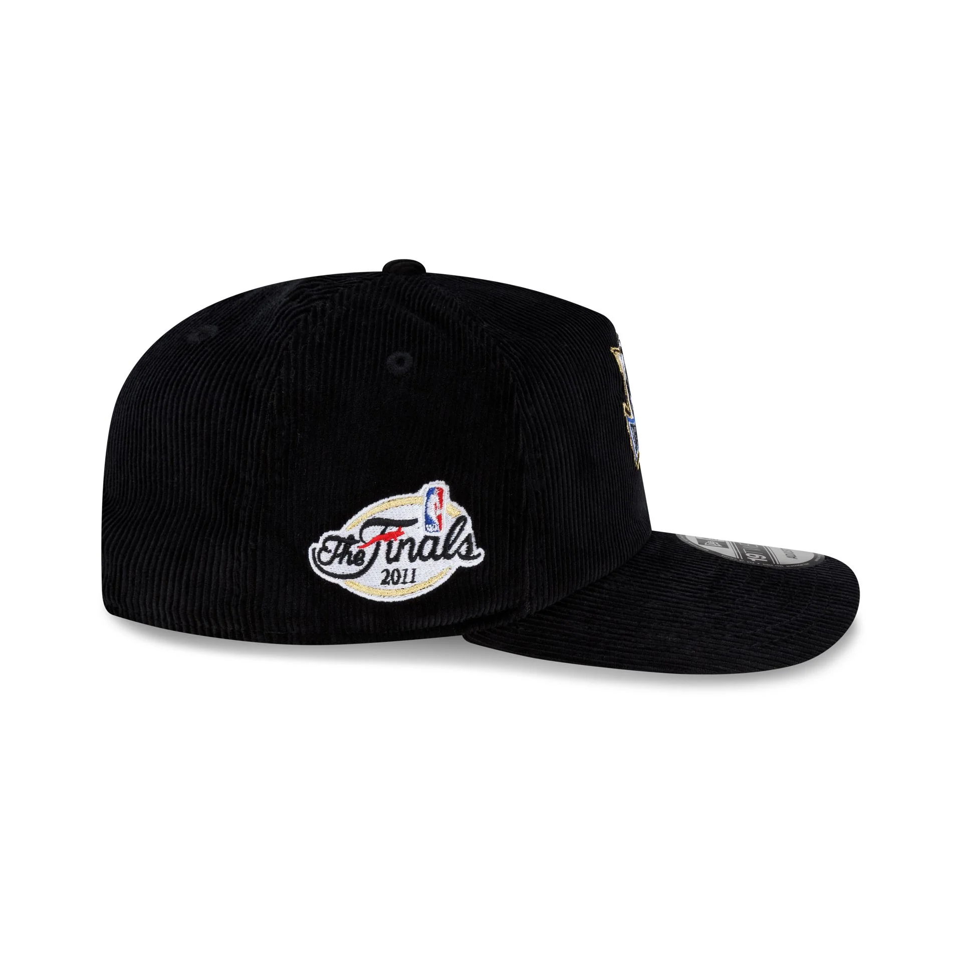 Dallas Mavericks 2011 Finals Black & Gold Corduroy 19TWENTY Adjustable Hat - Image 4