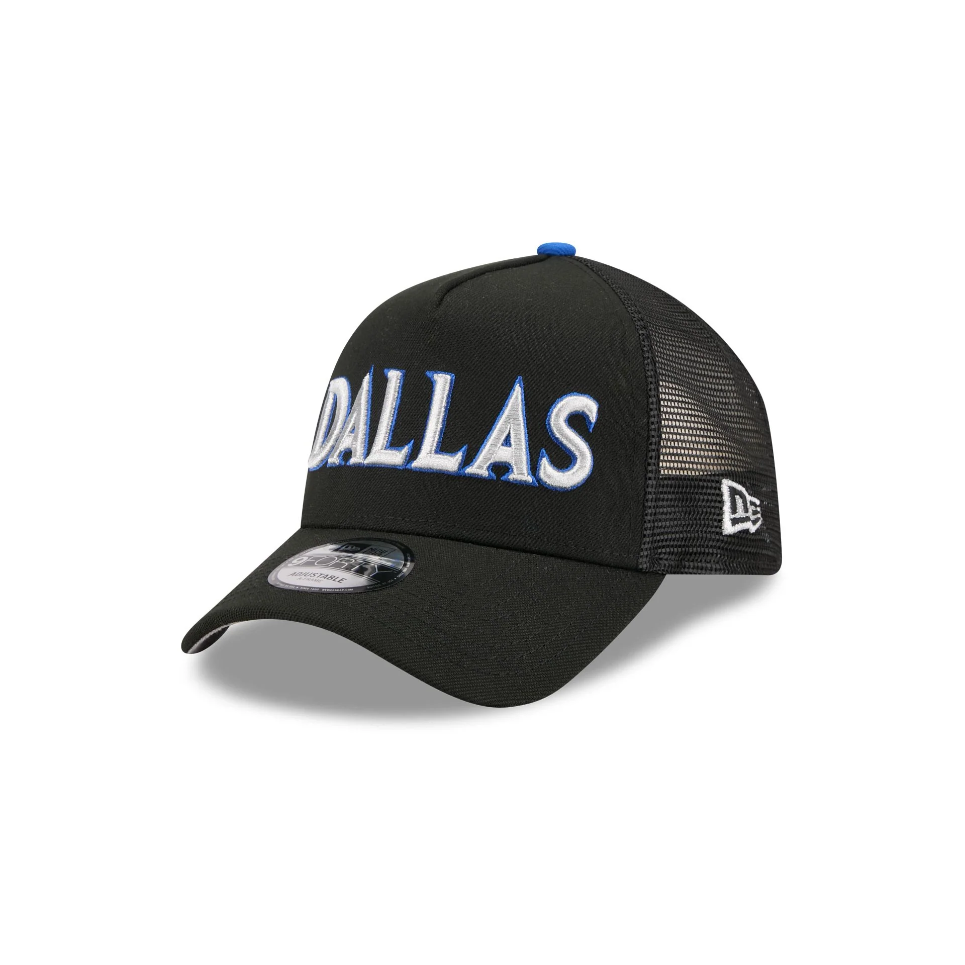 Dallas Mavericks 2025 City Edition 9FORTY A-Frame Trucker Hat - Image 3