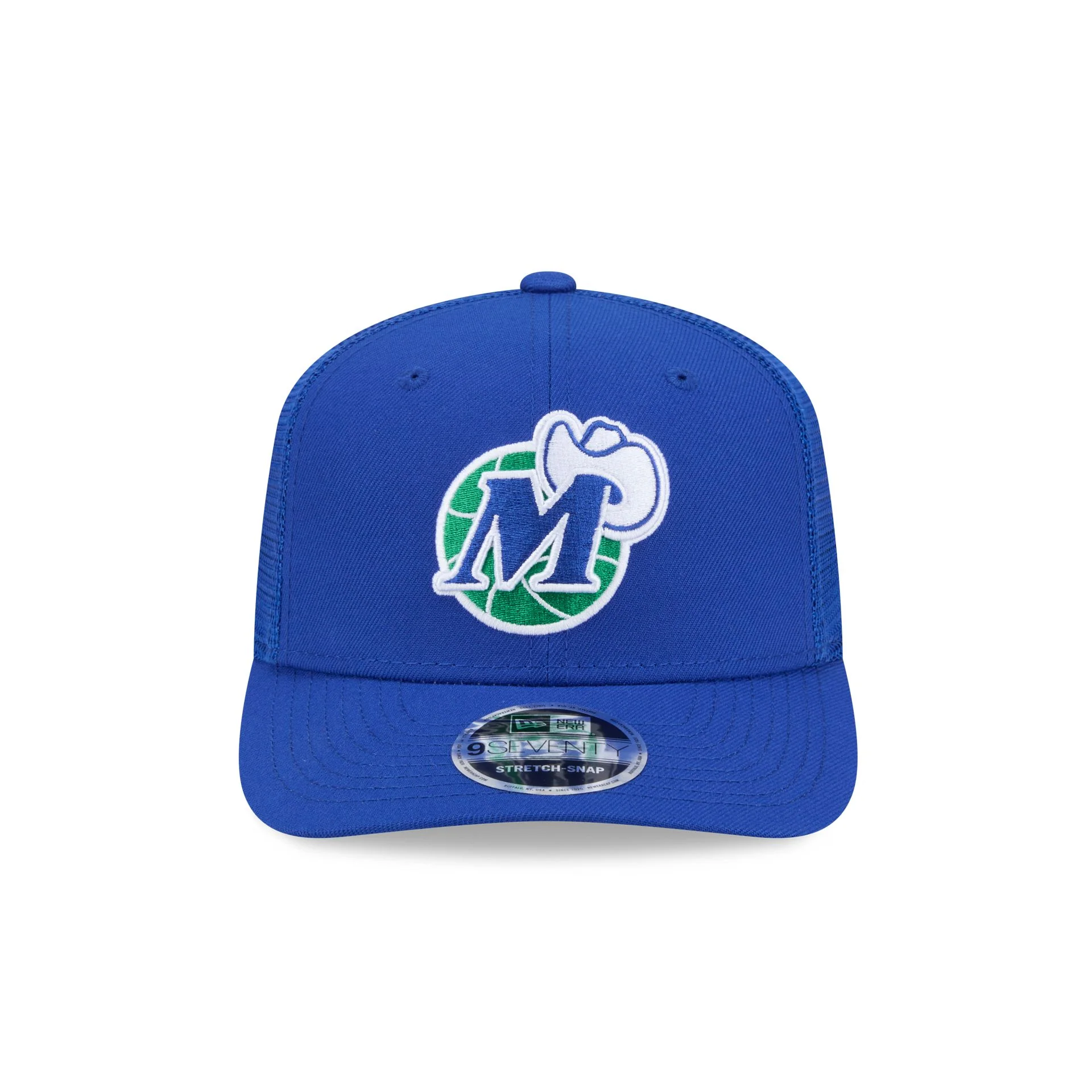 Dallas Mavericks 1980-2000 Hardwood Classics 9SEVENTY Trucker Hat - Image 2