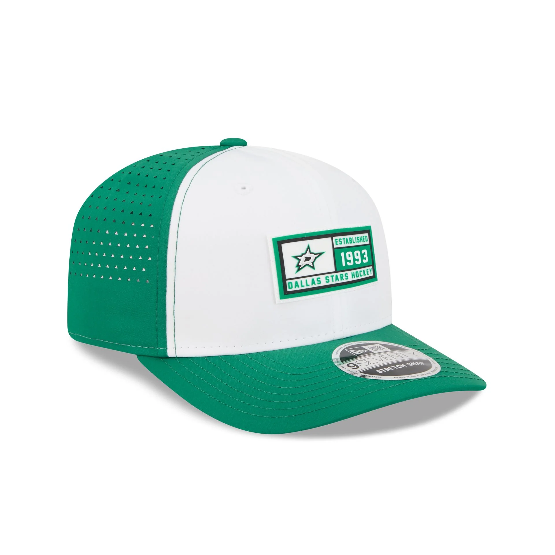 Dallas Stars Est. Patch 9SEVENTY Stretch-Snap Hat - Image 3