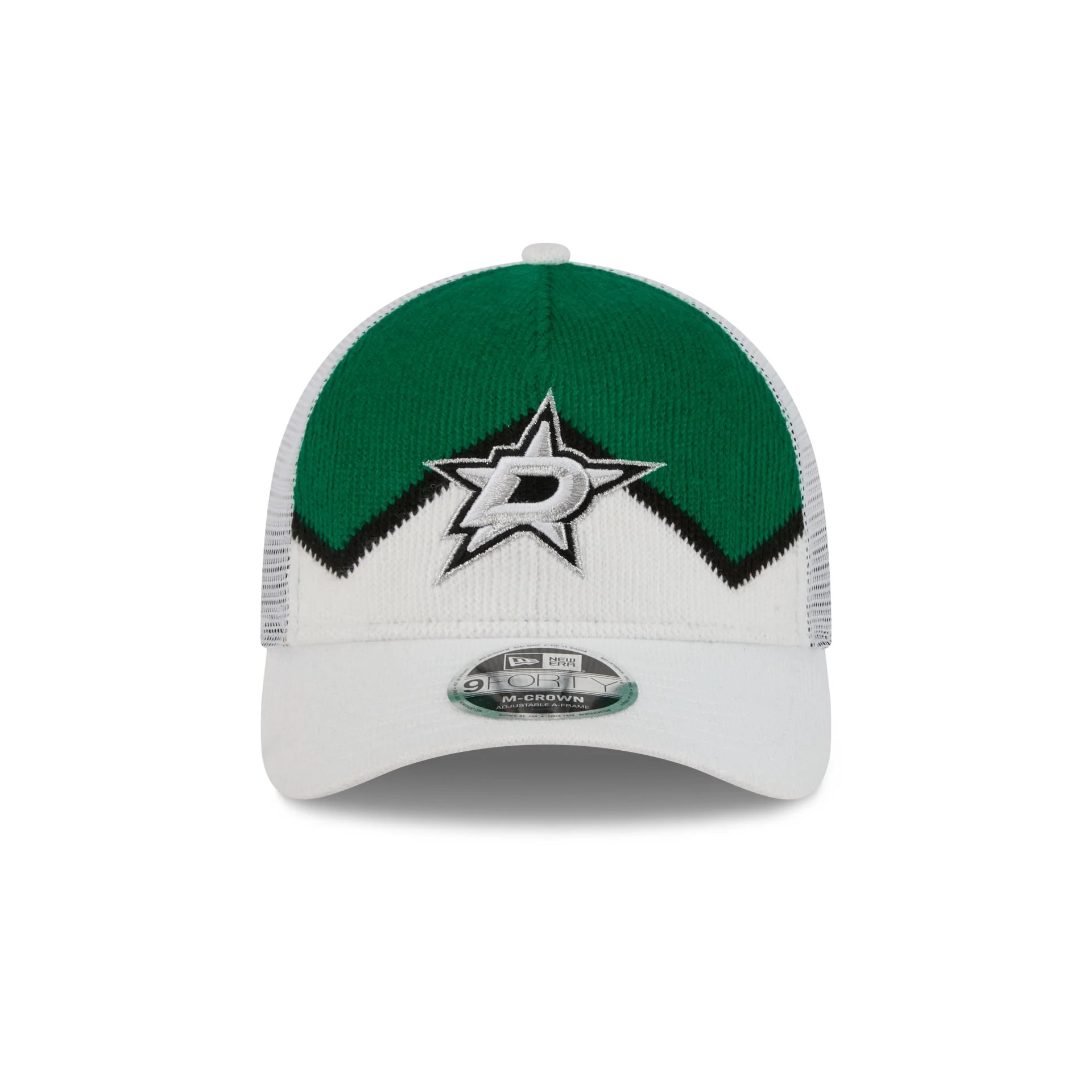 Dallas Stars Sock 9FORTY M-Crown A-Frame Trucker Hat - Image 2