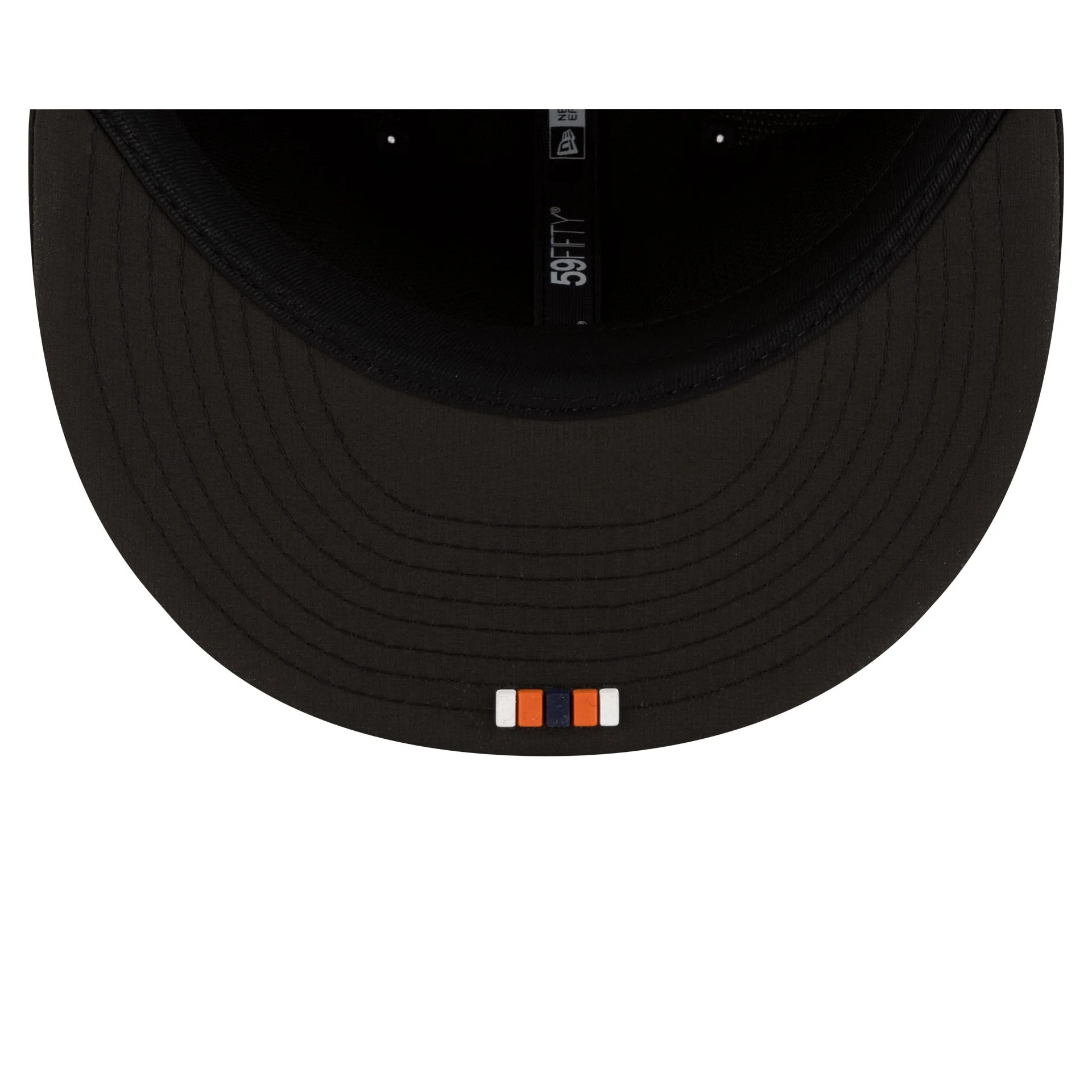 Denver Broncos 2025 Sideline Hot Weather Black 59FIFTY Fitted Hat - Image 7