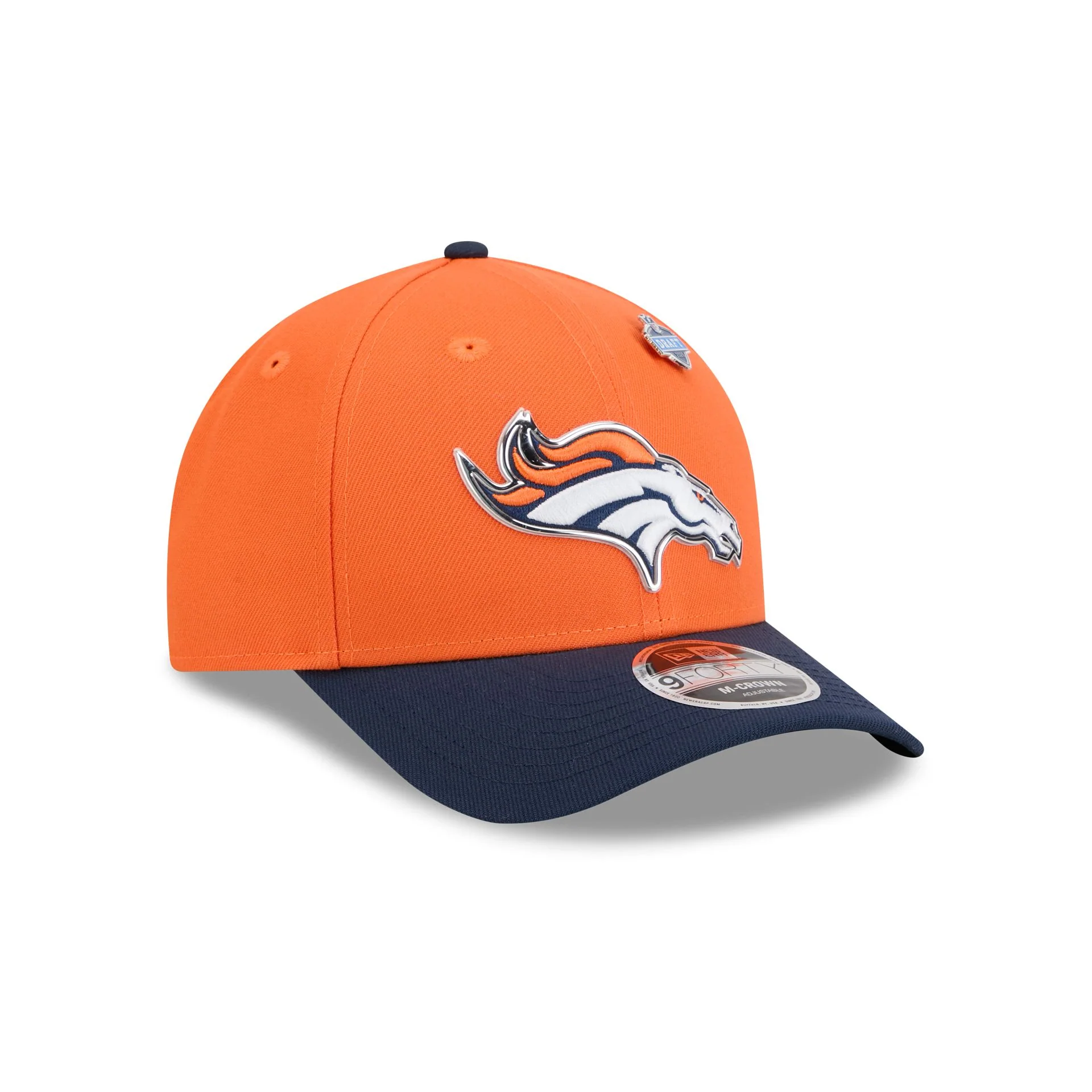 Denver Broncos 2026 Draft 9FORTY M-Crown Snapback Hat - Image 3