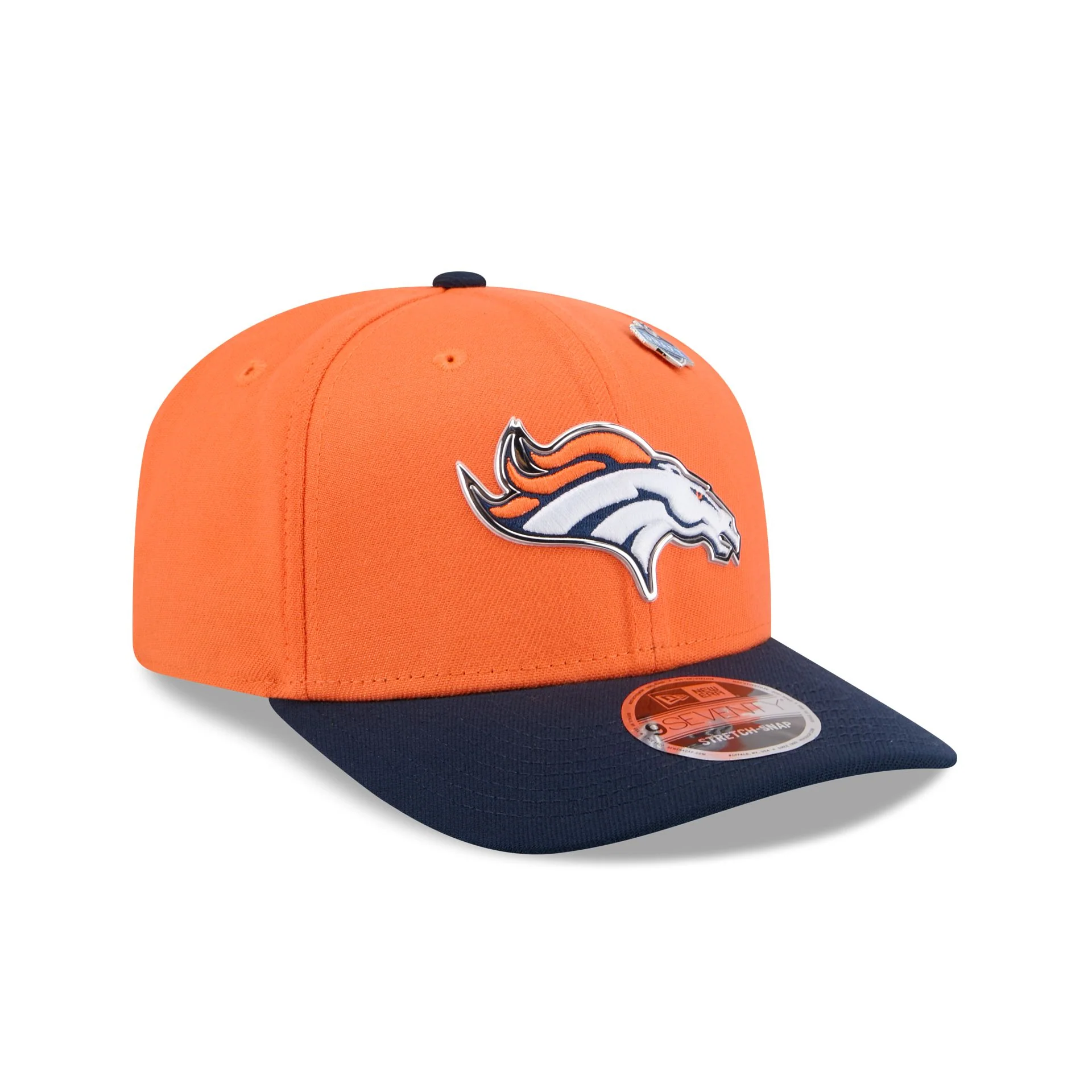 Denver Broncos 2026 Draft 9SEVENTY Stretch-Snap Hat - Image 3