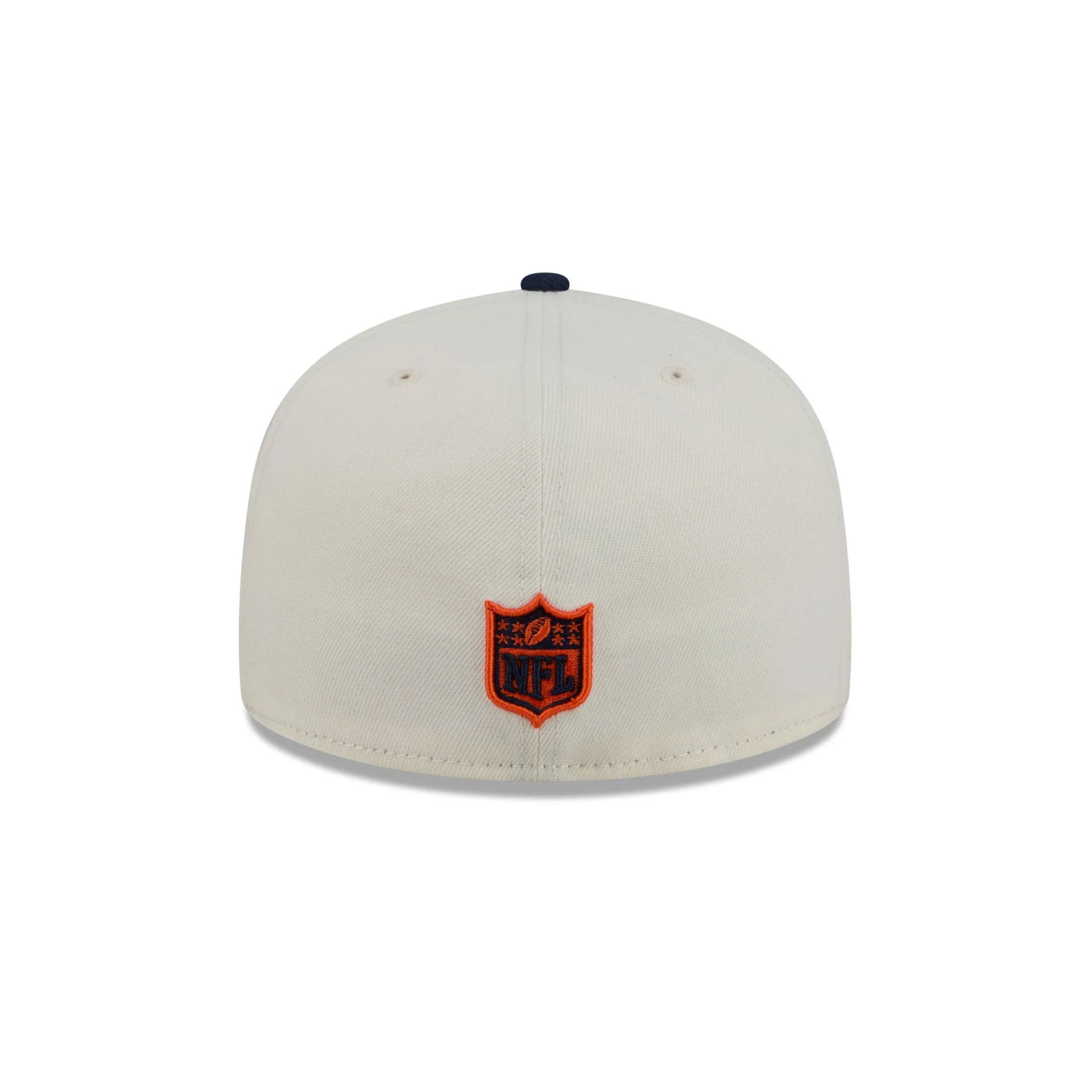 Denver Broncos Chrome White Basic 59FIFTY Fitted Hat - Image 6