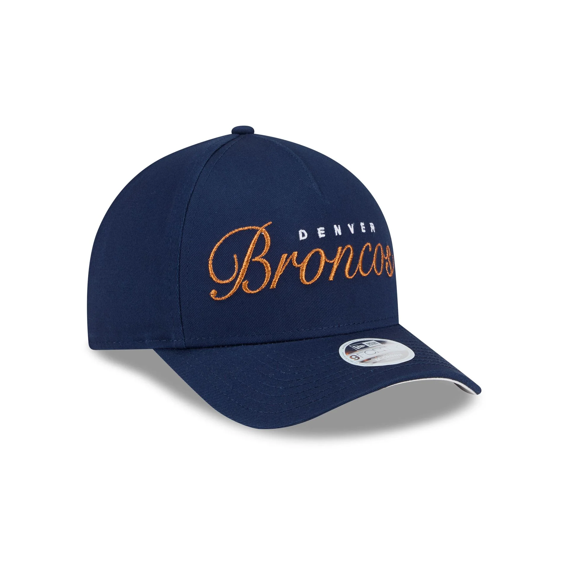 Denver Broncos Metallic Women's 9FORTY M-Crown A-Frame Snapback Hat - Image 3