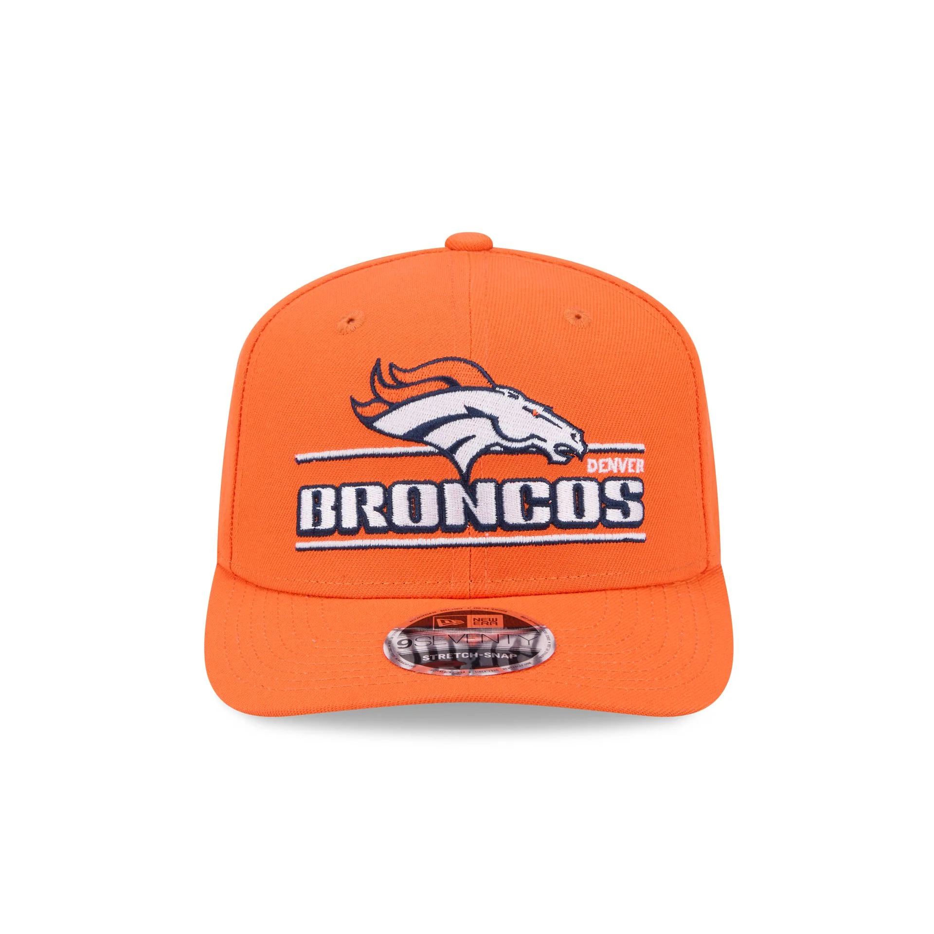 Denver Broncos Stated 9SEVENTY Stretch-Snap Hat - Image 2