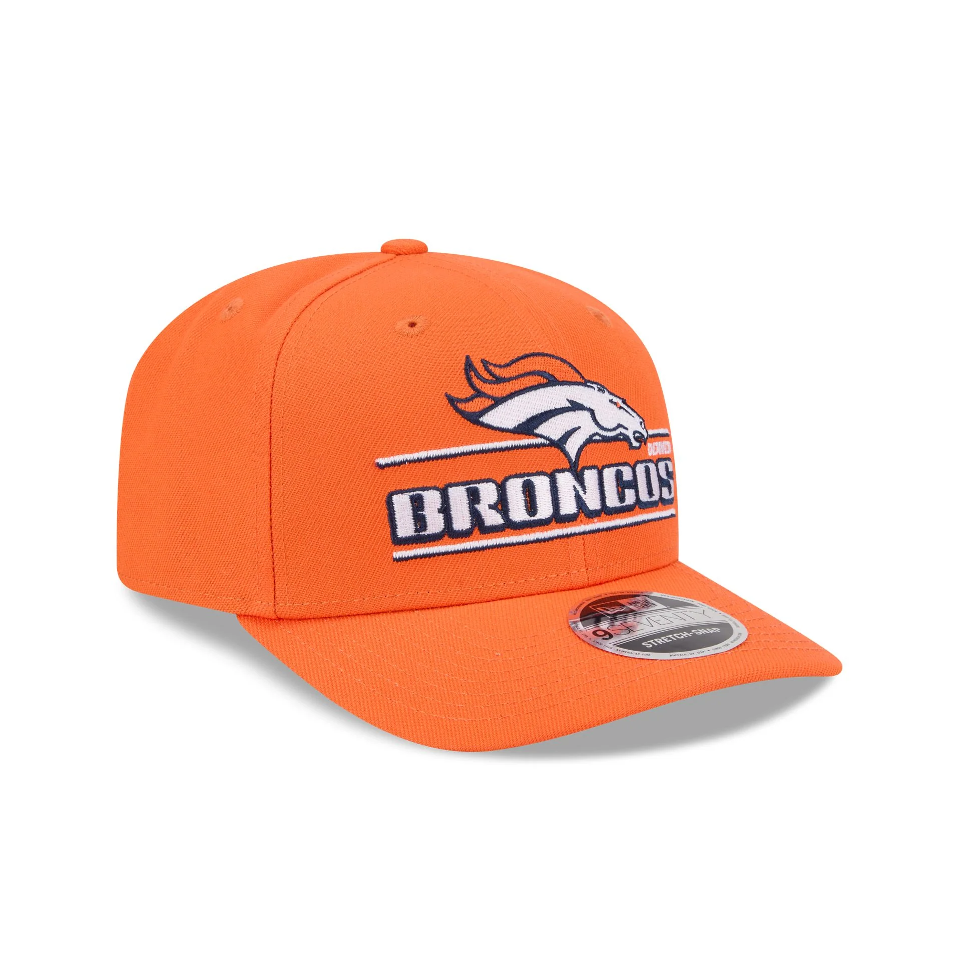 Denver Broncos Stated 9SEVENTY Stretch-Snap Hat - Image 3