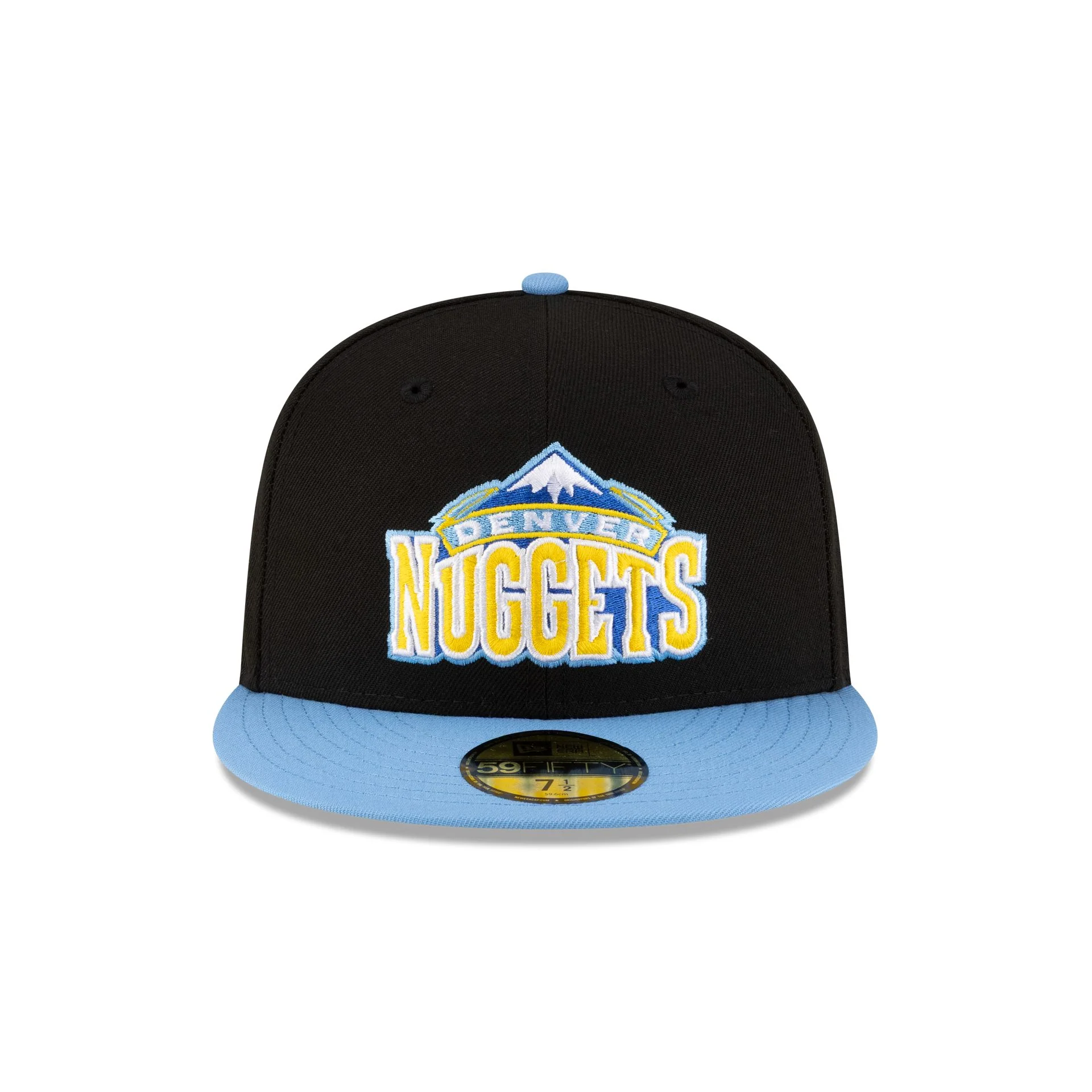Denver Nuggets 2008-2018 Hardwood Classics Black 59FIFTY Fitted Hat - Image 2