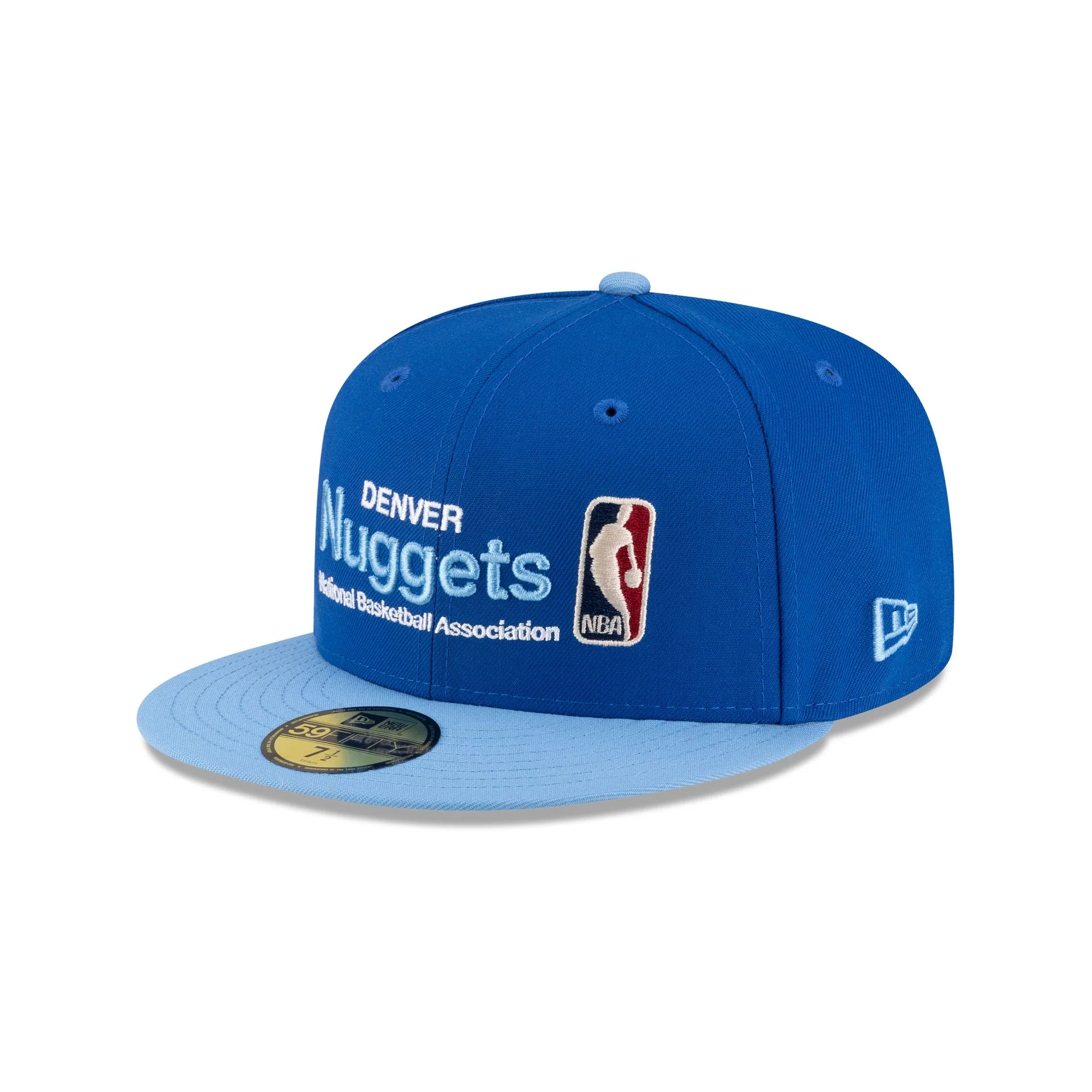 Denver Nuggets 2008-2018 Hardwood Classics Sign Stack 59FIFTY Fitted Hat - Image 3