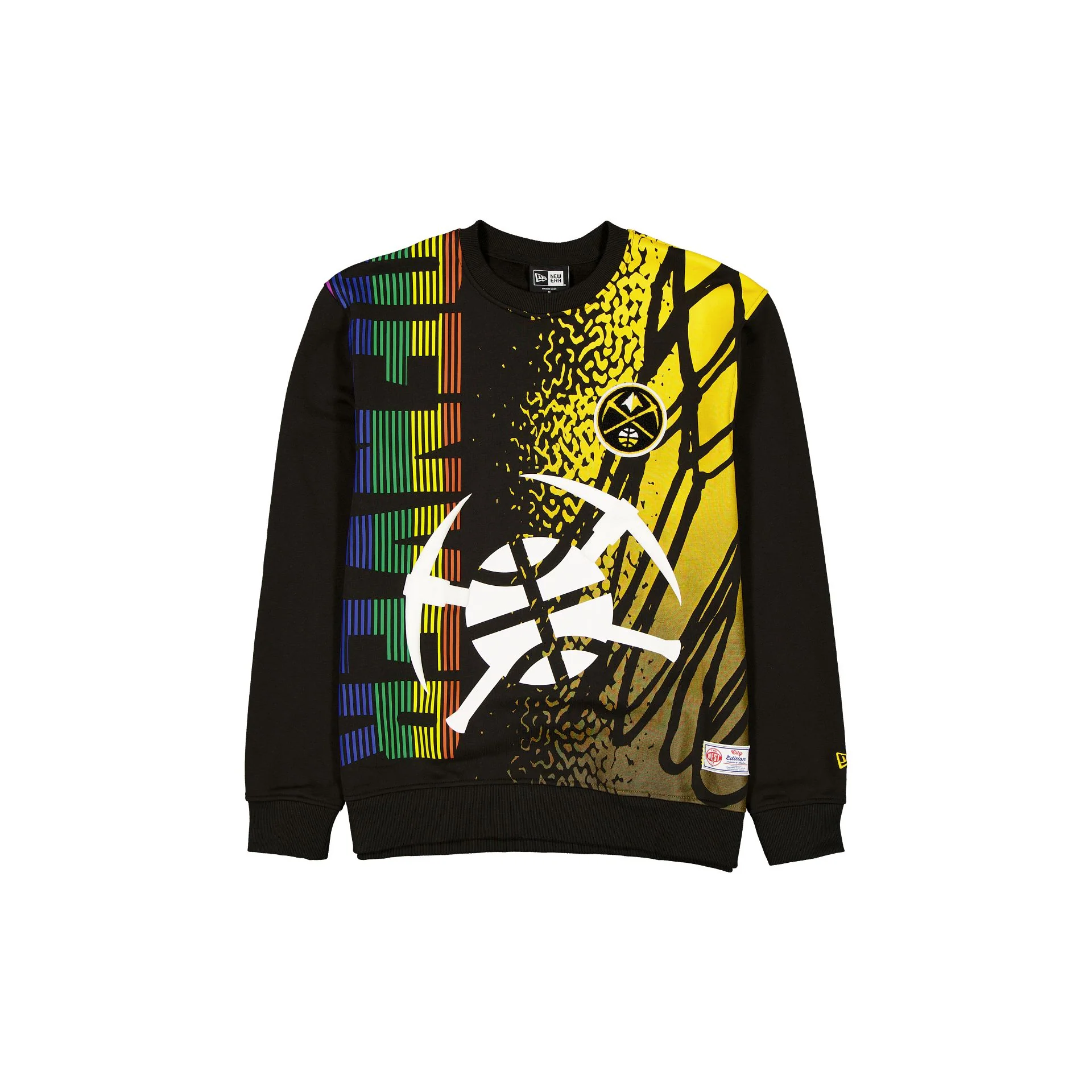 Denver Nuggets 2025 City Edition Black Crewneck - Image 2