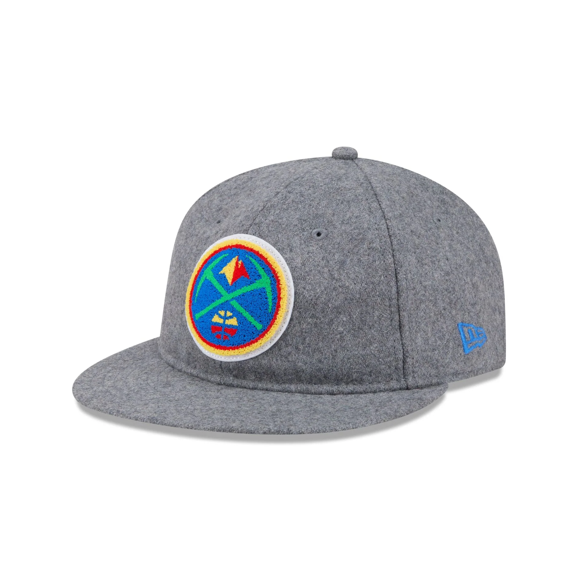 Denver Nuggets Chenille Woven Retro Crown 9FIFTY Adjustable Hat - Image 3