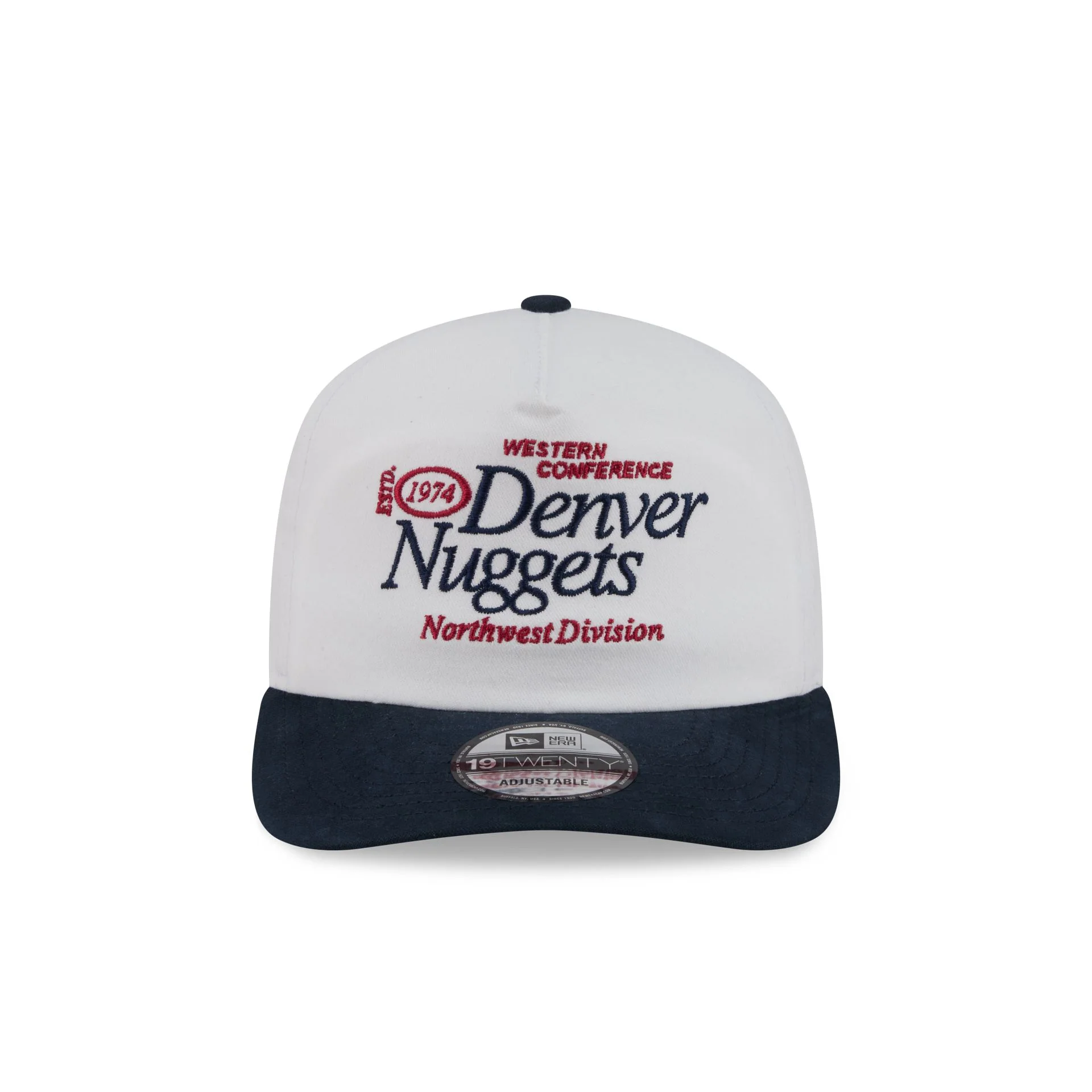 Denver Nuggets Conference Script 19TWENTY Snapback Hat - Image 2