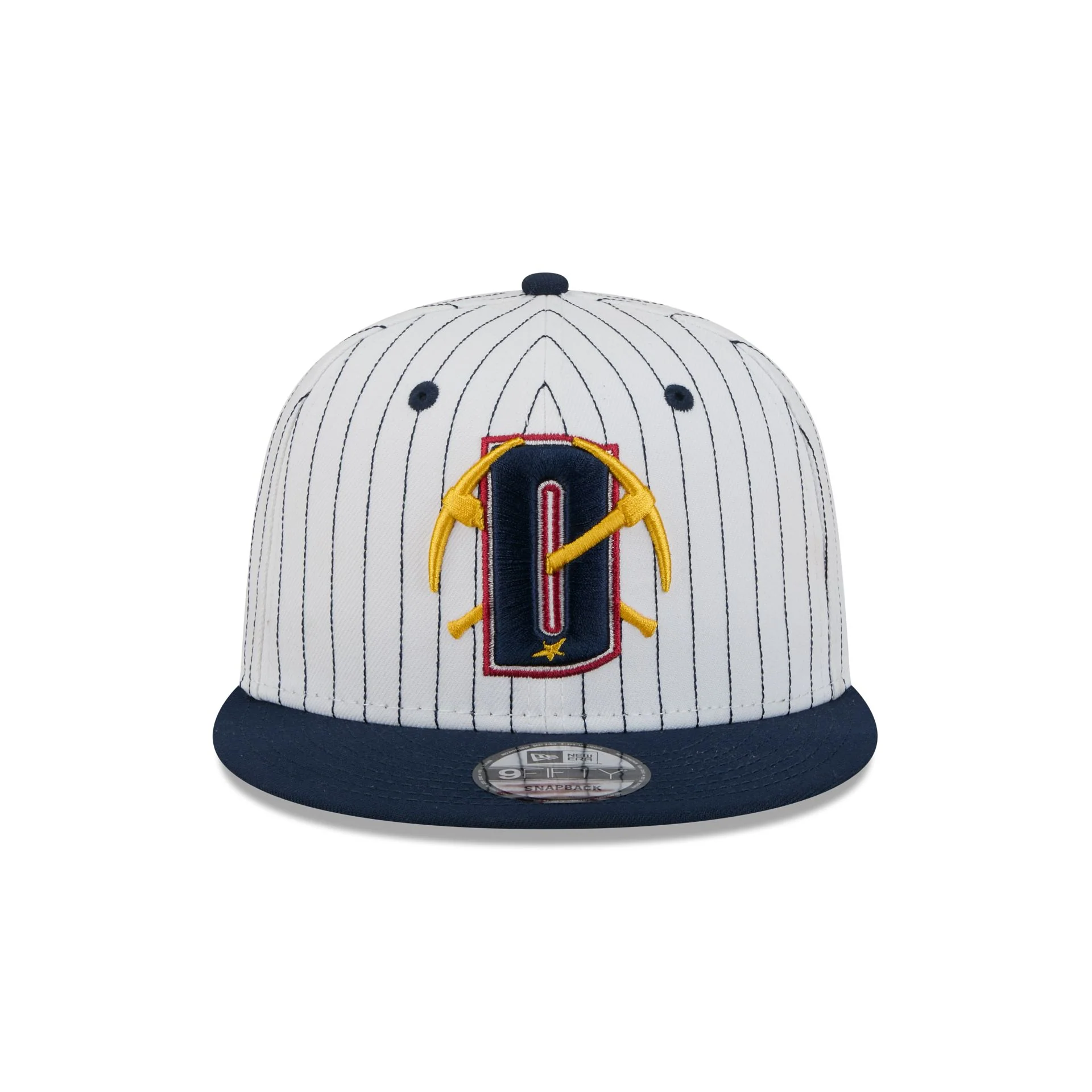 Denver Nuggets Deceptor Pinstripe 9FIFTY Snapback Hat - Image 2