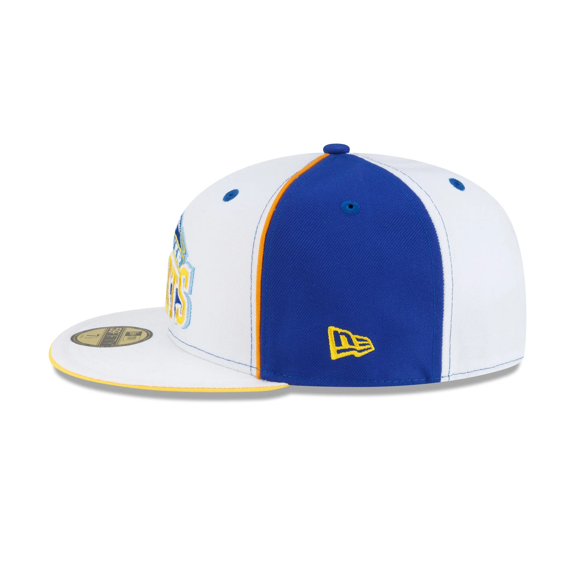 Denver Nuggets Hardwood Classics 2000s Optic White Flip 59FIFTY Fitted Hat - Image 4