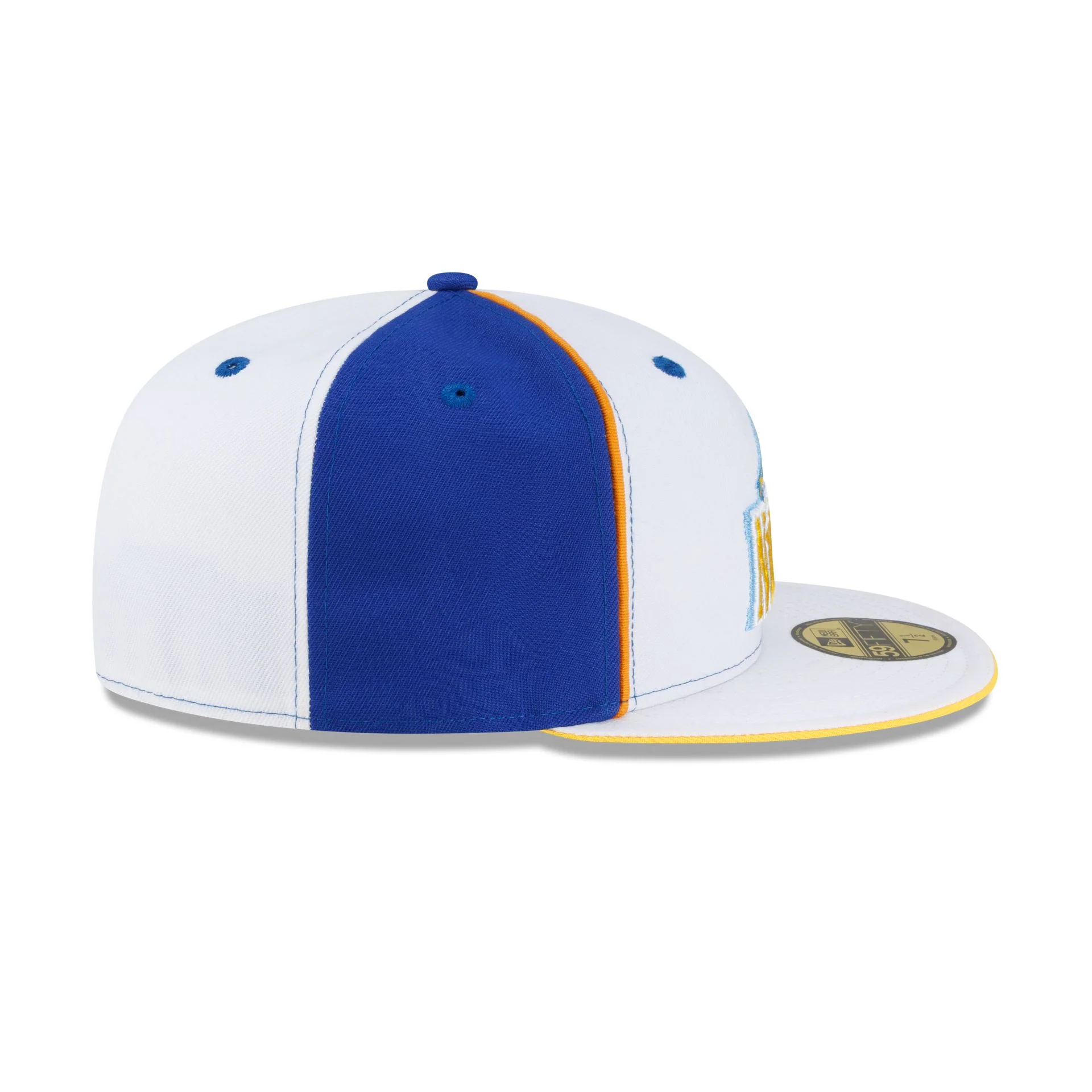 Denver Nuggets Hardwood Classics 2000s Optic White Flip 59FIFTY Fitted Hat - Image 5