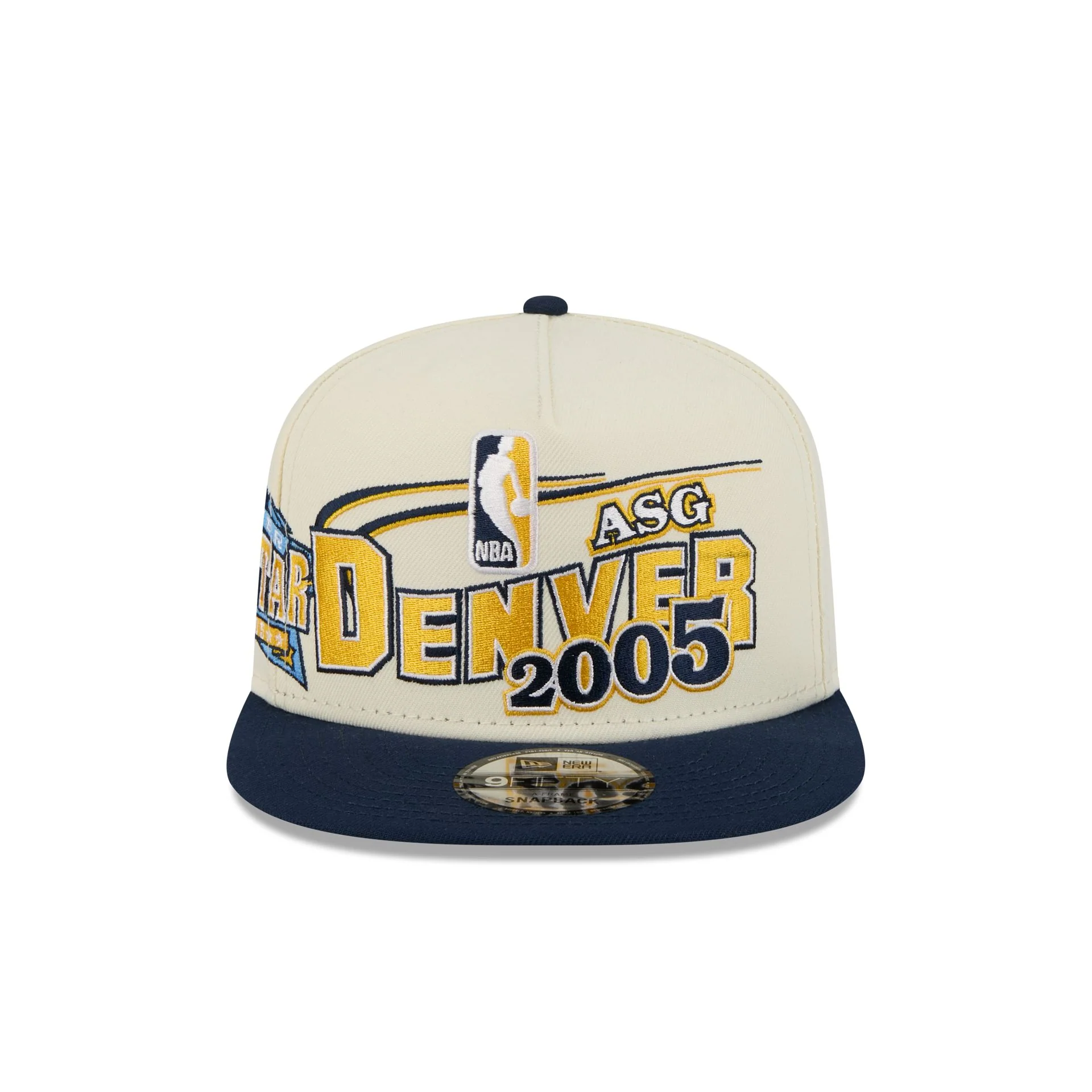 Denver Nuggets Hardwood Classics 2005 All-Star Game 9FIFTY A-Frame Snapback Hat - Image 2