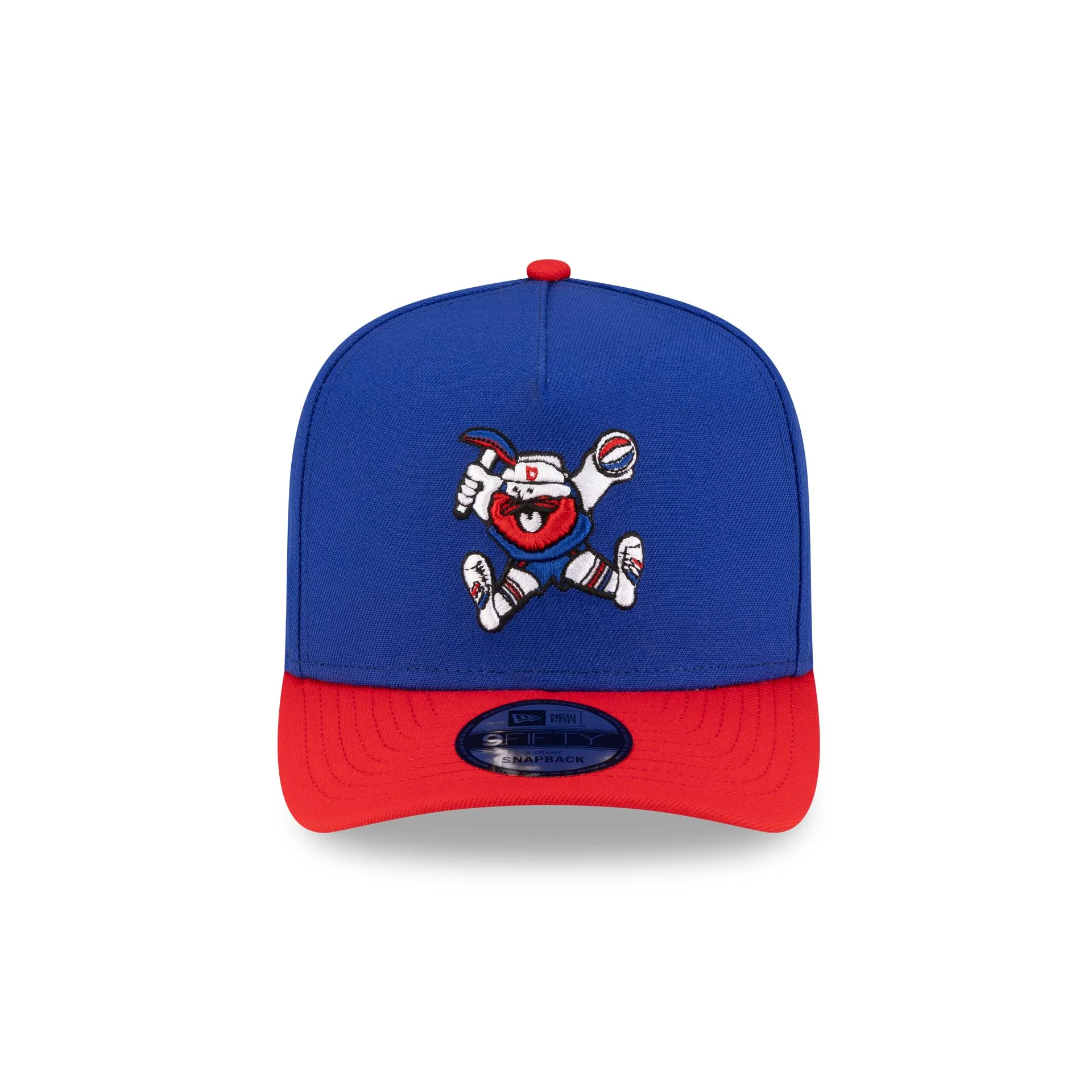 Denver Nuggets Hardwood Classics 80s Two Tone 9FIFTY A-Frame Snapback Hat - Image 2