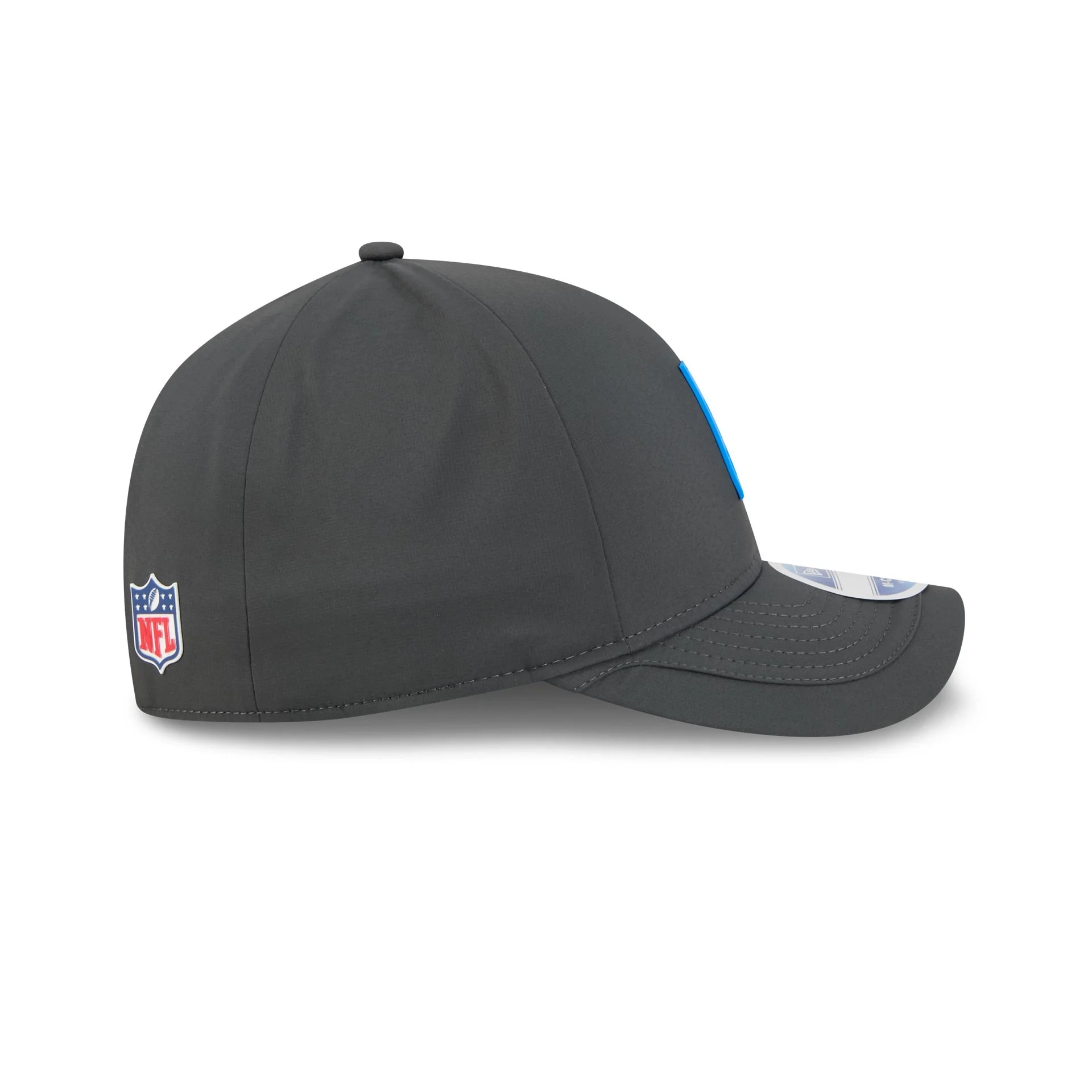 Detroit Lions 2025 Sideline Cold Weather Steel Clouds 9FORTY M-Crown Snapback Hat - Image 5
