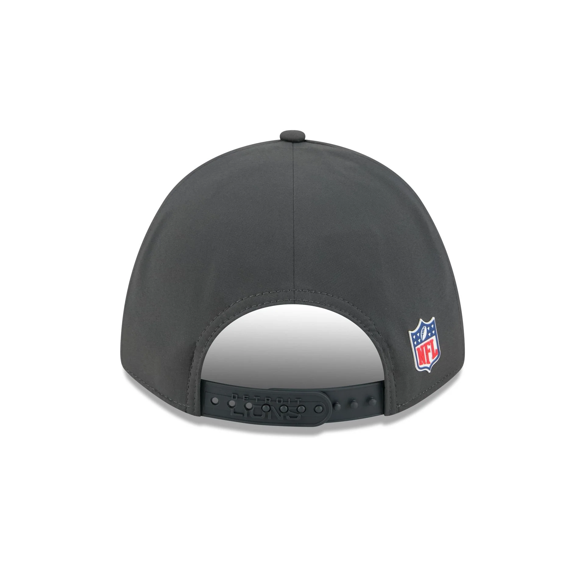 Detroit Lions 2025 Sideline Cold Weather Steel Clouds 9FORTY M-Crown Snapback Hat - Image 6