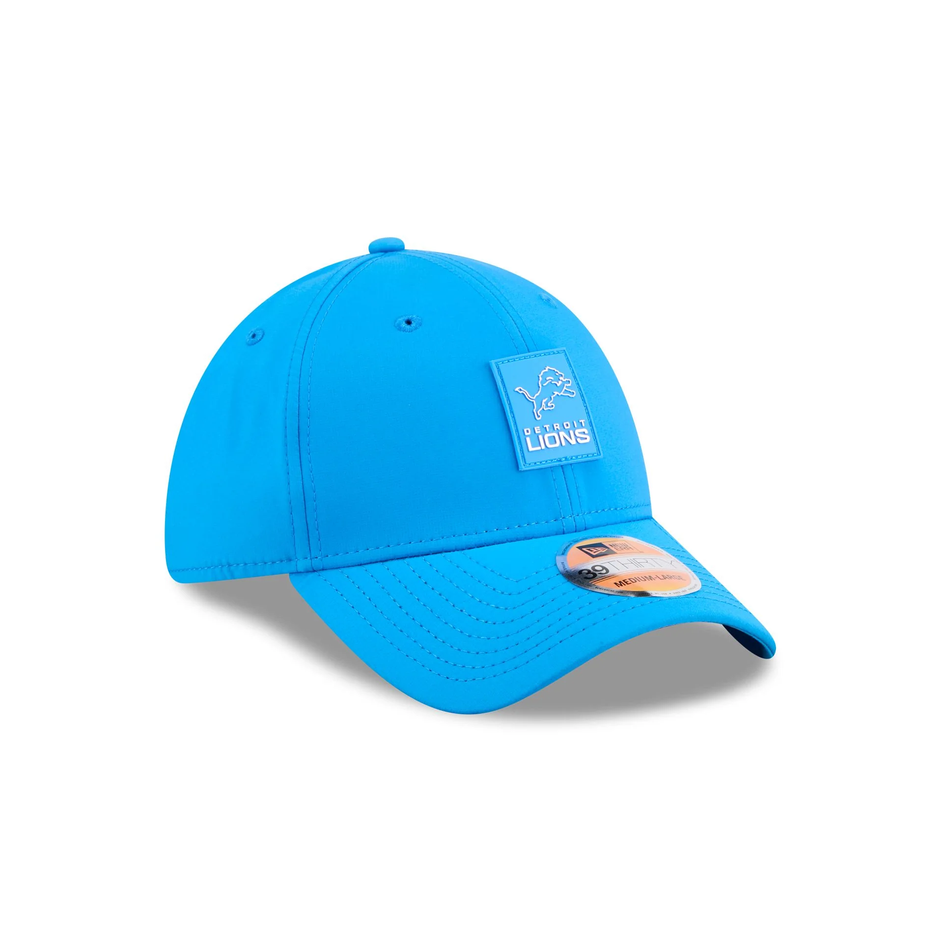 Detroit Lions 2025 Sideline Hot Weather 39THIRTY Stretch Fit Hat - Image 3