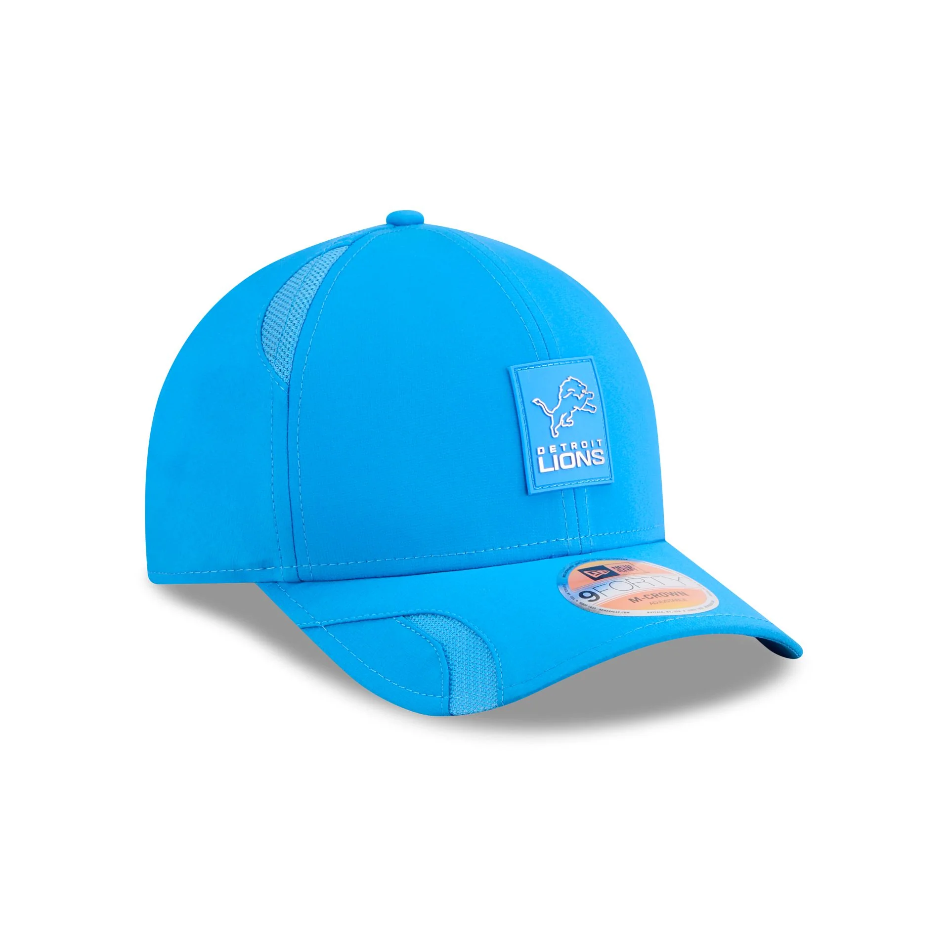 Detroit Lions 2025 Sideline Hot Weather 9FORTY M-Crown Snapback Hat - Image 3