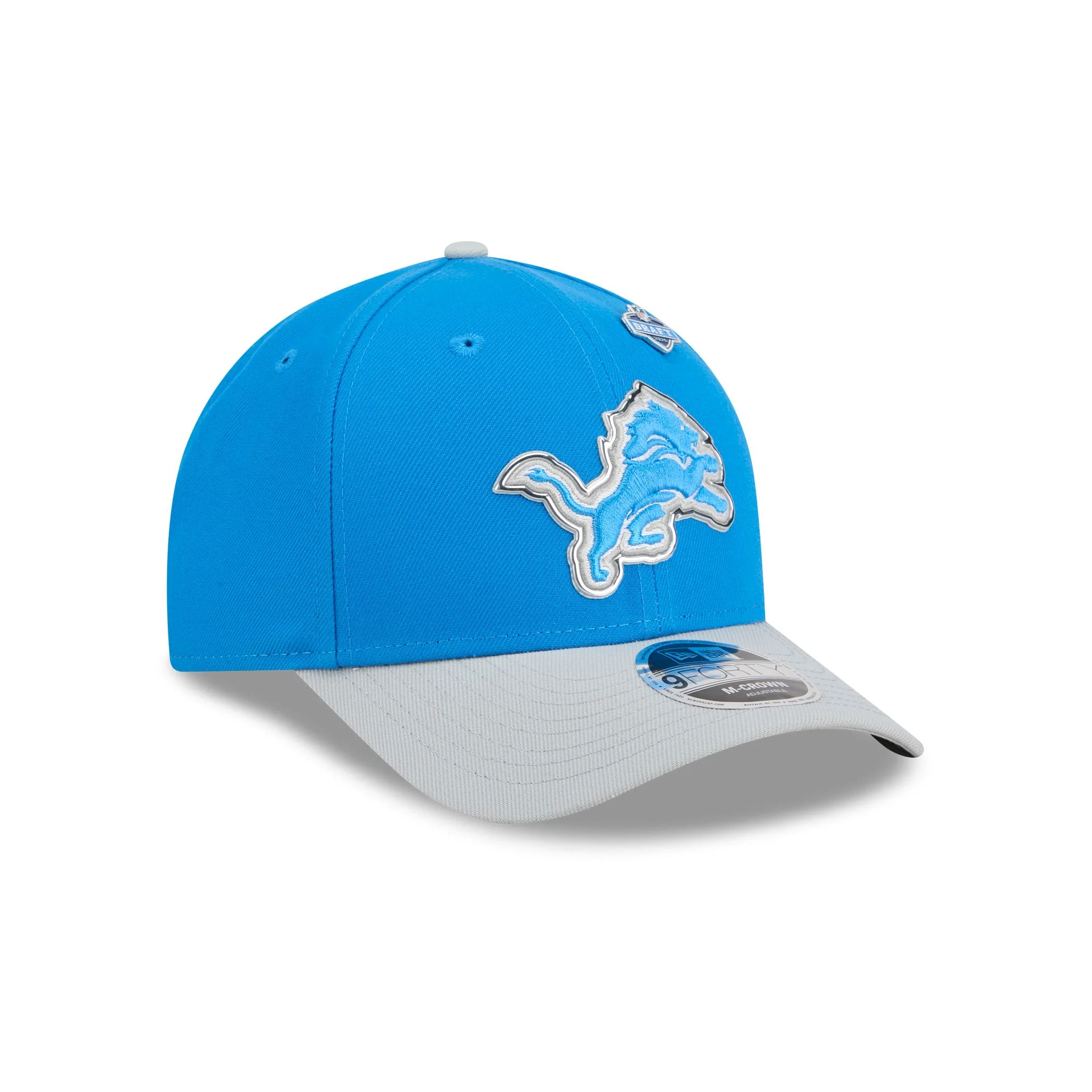 Detroit Lions 2026 Draft 9FORTY M-Crown Snapback Hat - Image 3