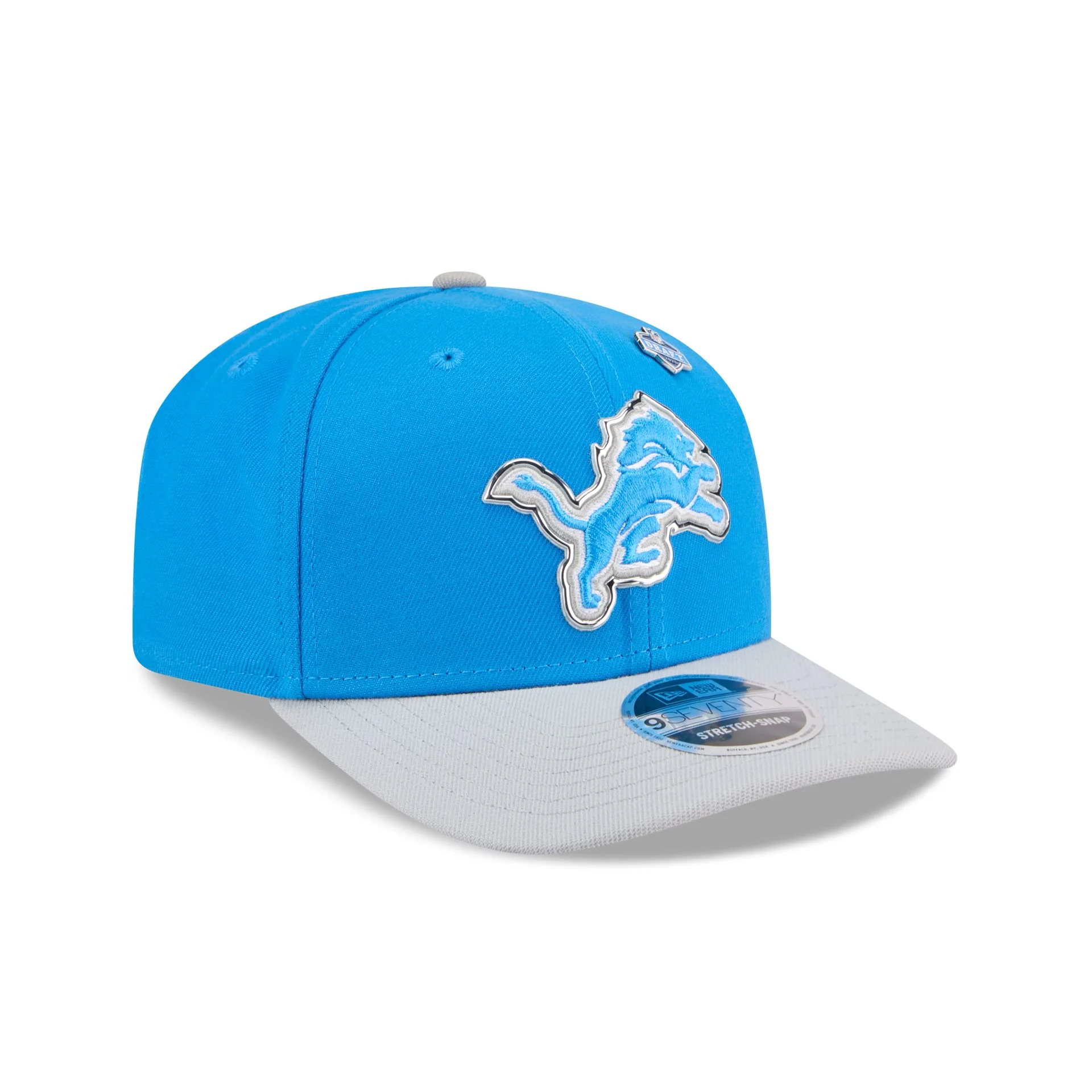 Detroit Lions 2026 Draft 9SEVENTY Stretch-Snap Hat - Image 3