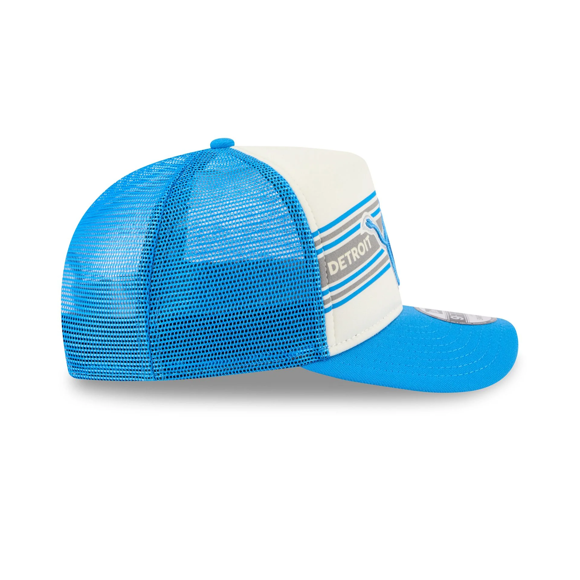 Detroit Lions Banner 9FIFTY A-Frame Trucker Hat - Image 5