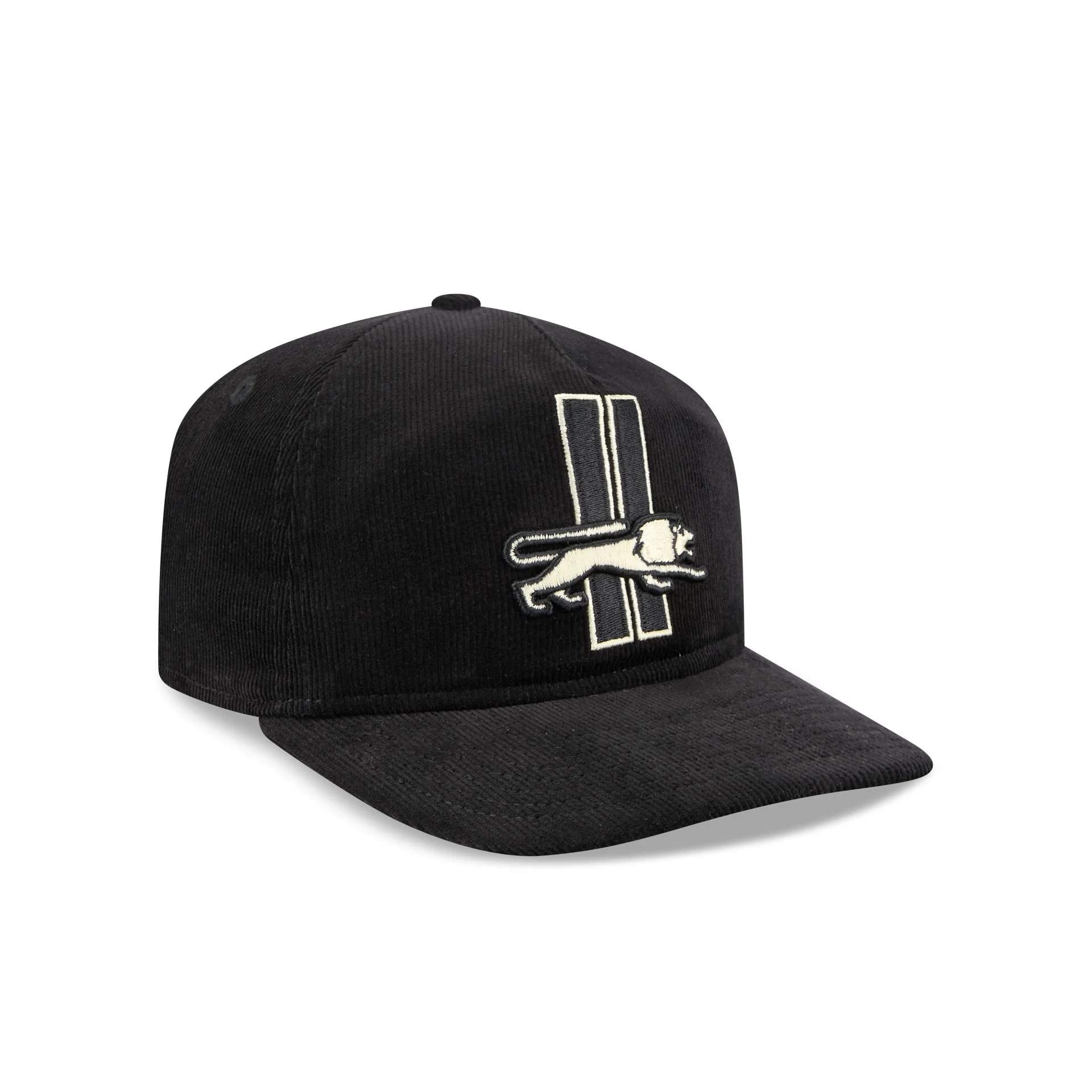 Detroit Lions Nostalgic Black Corduroy 19TWENTY Adjustable Hat - Image 3