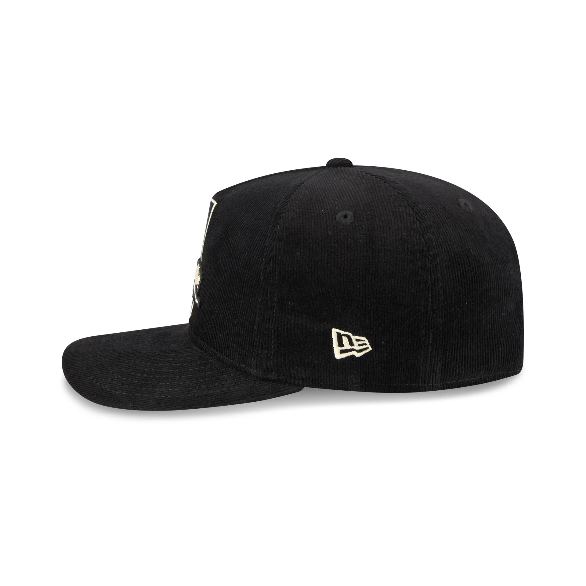 Detroit Lions Nostalgic Black Corduroy 19TWENTY Adjustable Hat - Image 4