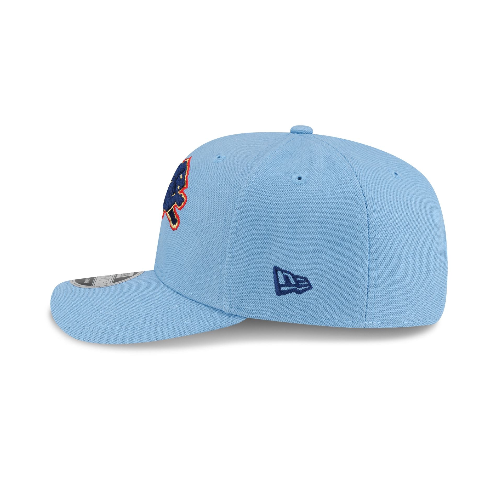 Detroit Lions Red, White & Blue 9SEVENTY Stretch-Snap Hat - Image 5