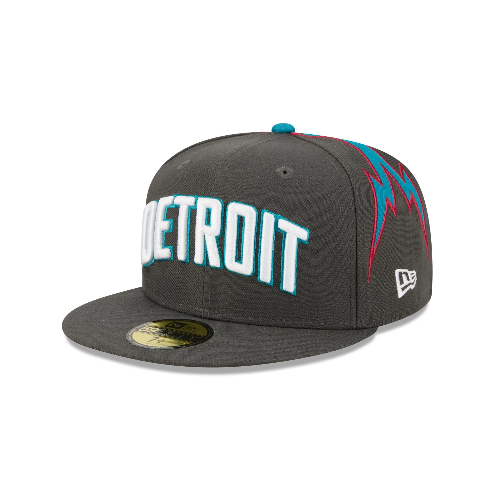 Detroit Pistons 2025 City Edition 59FIFTY Fitted Hat - Image 3