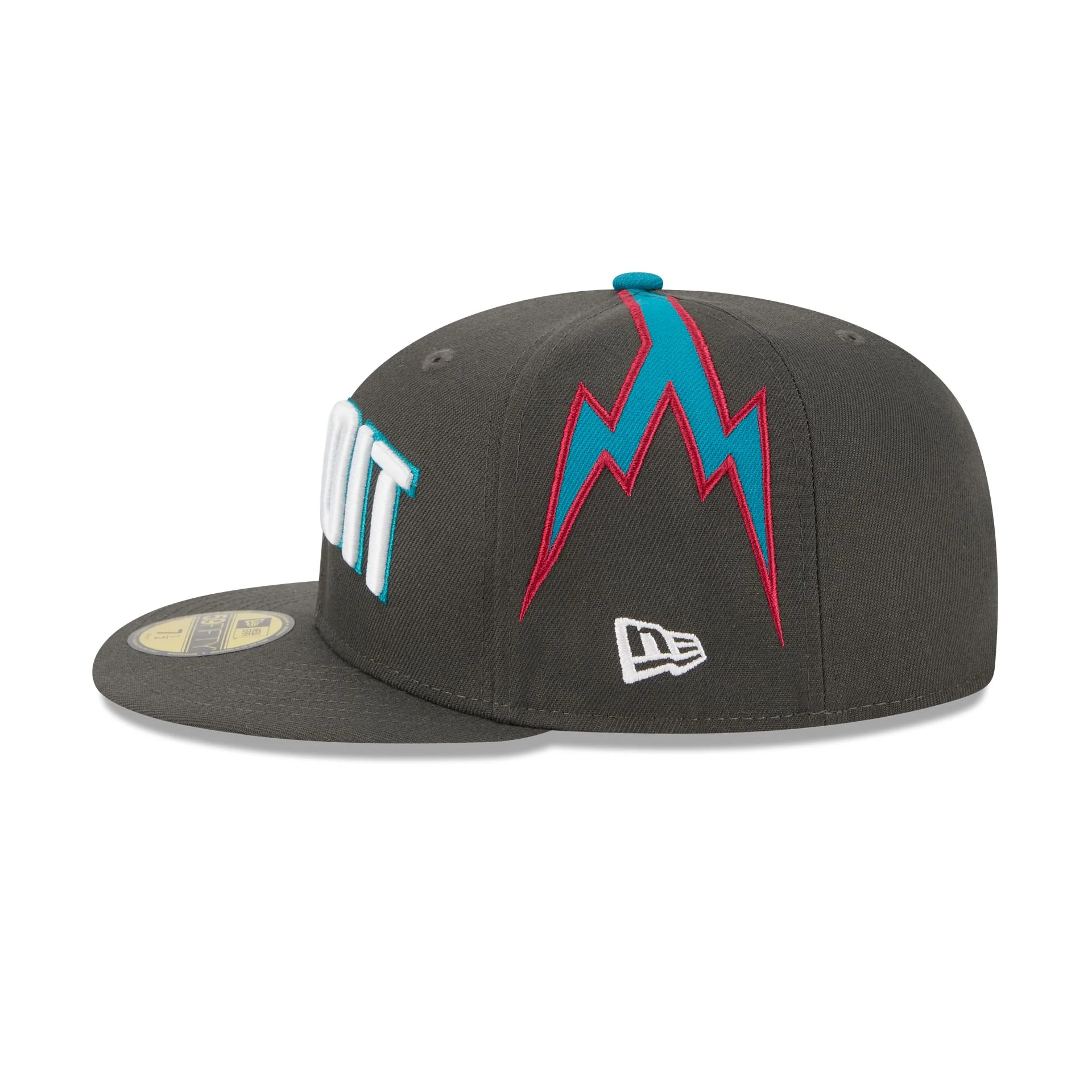 Detroit Pistons 2025 City Edition 59FIFTY Fitted Hat - Image 5