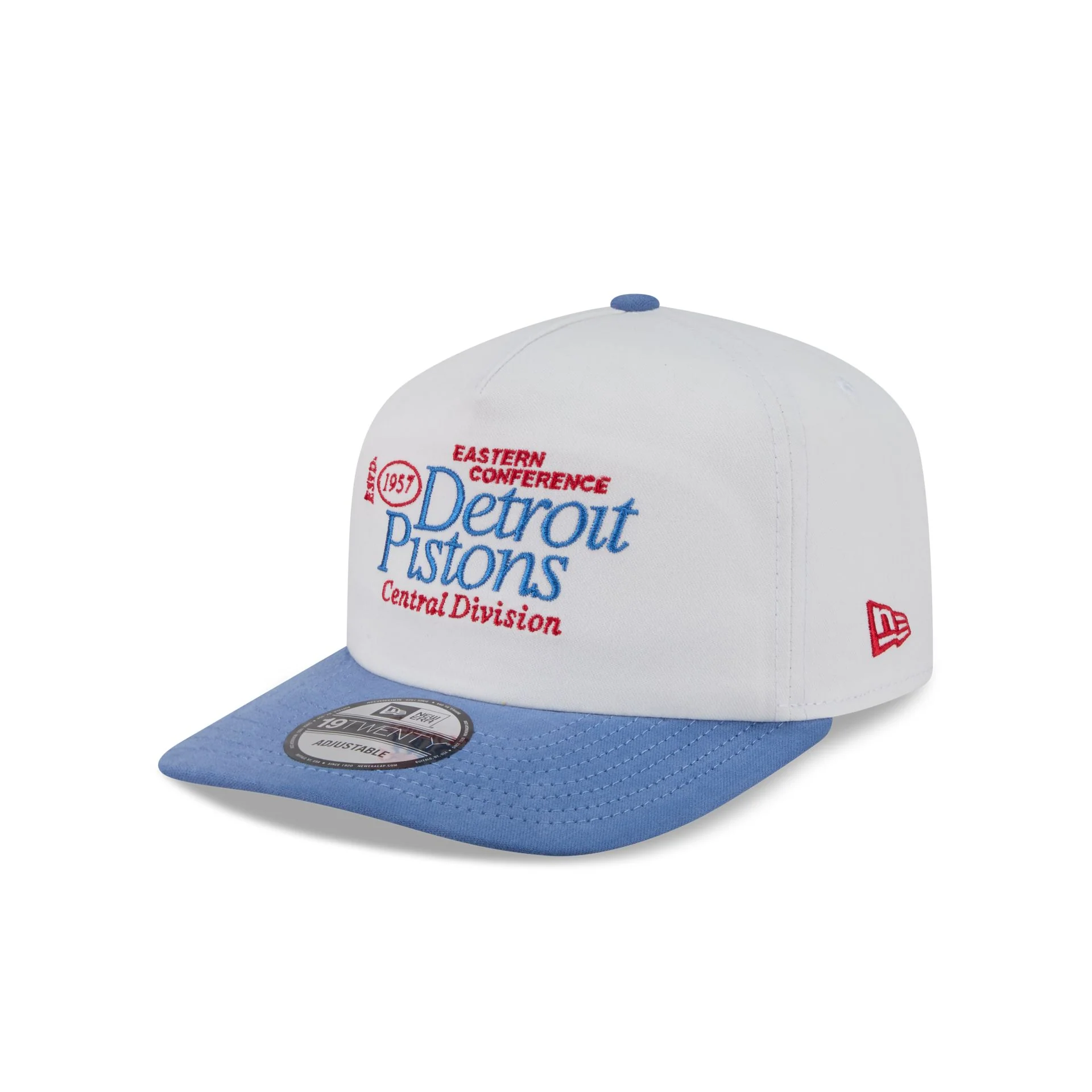 Detroit Pistons Conference Script 19TWENTY Snapback Hat - Image 3