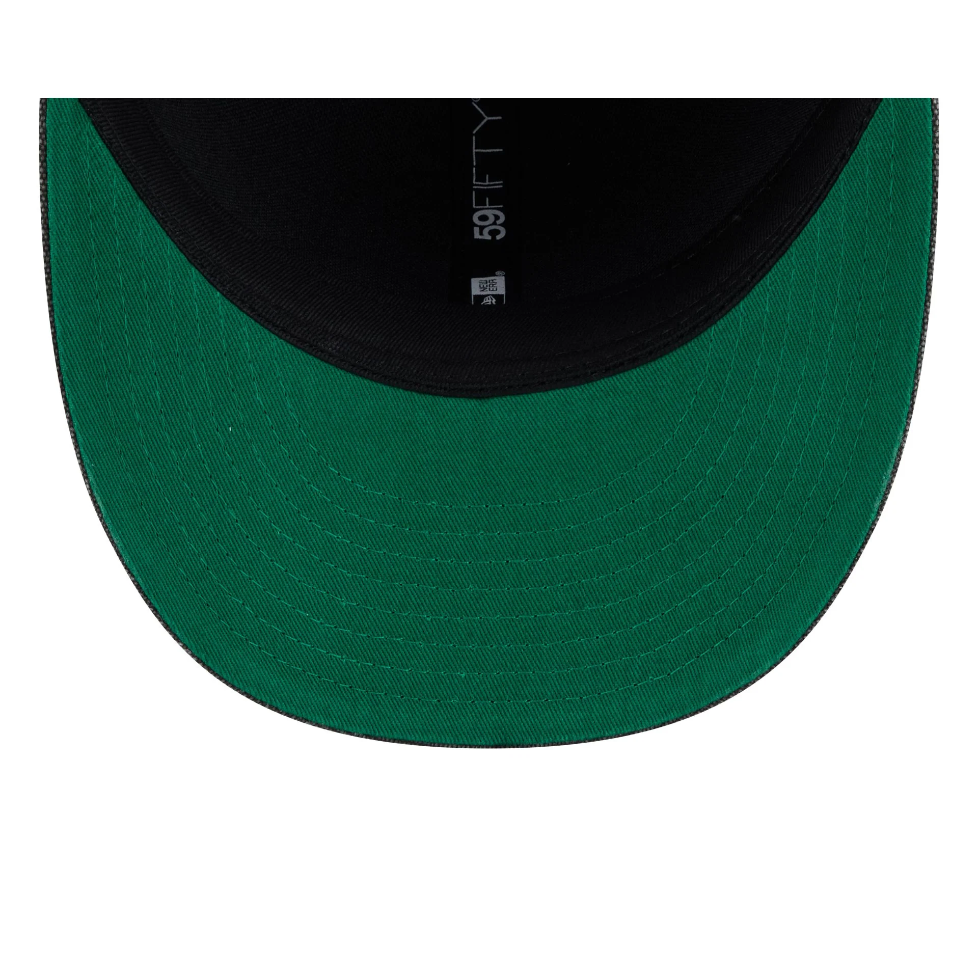 Detroit Pistons Hardwood Classics Diamond Stitch Black 59FIFTY Fitted Hat - Image 7