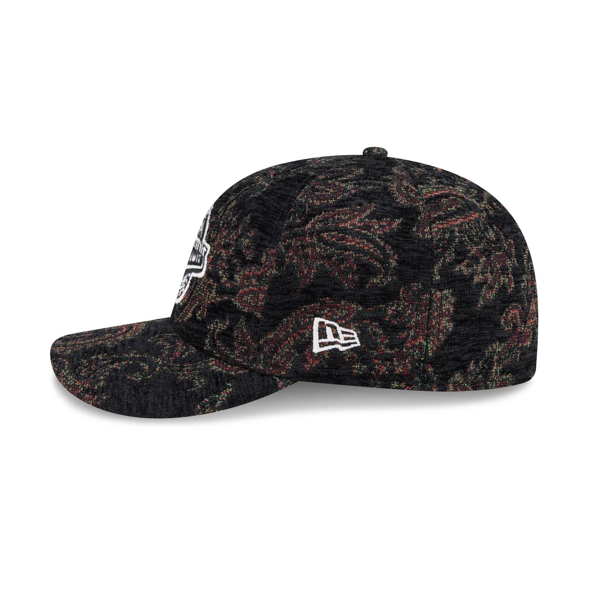 Detroit Pistons Three Looms Jacquard Chenille 59FIFTY Fitted Hat - Image 4