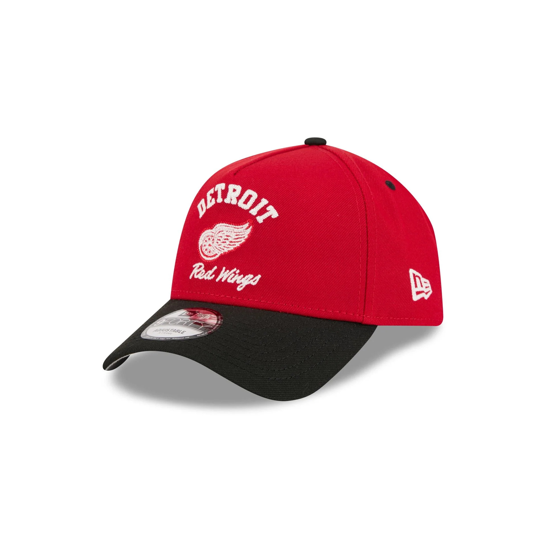 Detroit Red Wings Arched 9FORTY A-Frame Snapback Hat - Image 3