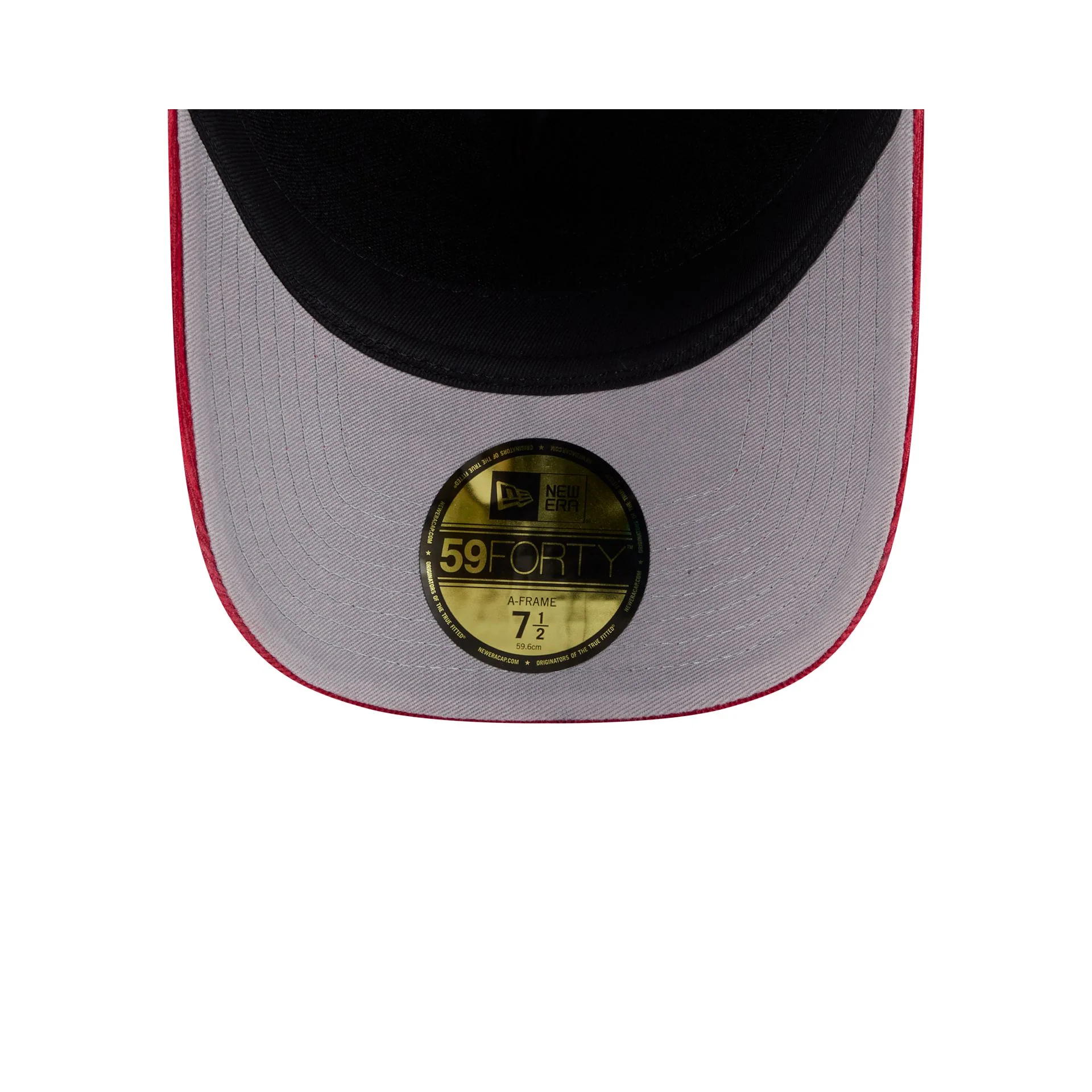 Detroit Red Wings Corduroy Wale 59FORTY A-Frame Fitted Hat - Image 7