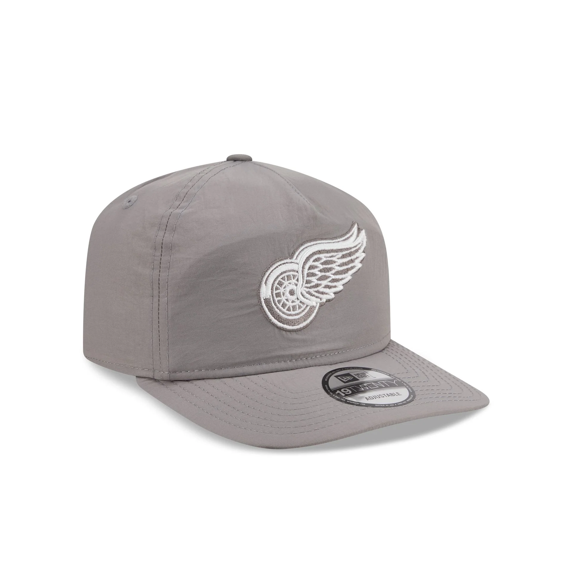 Detroit Red Wings Gray Nylon 19TWENTY Adjustable Hat - Image 3