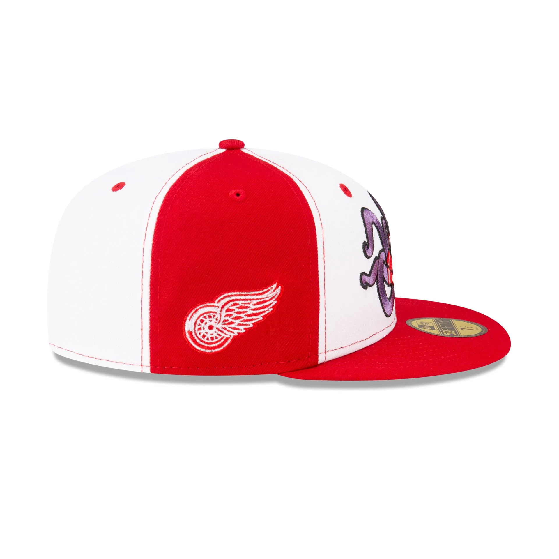 Detroit Red Wings Mascot 59FIFTY Fitted Hat - Image 4
